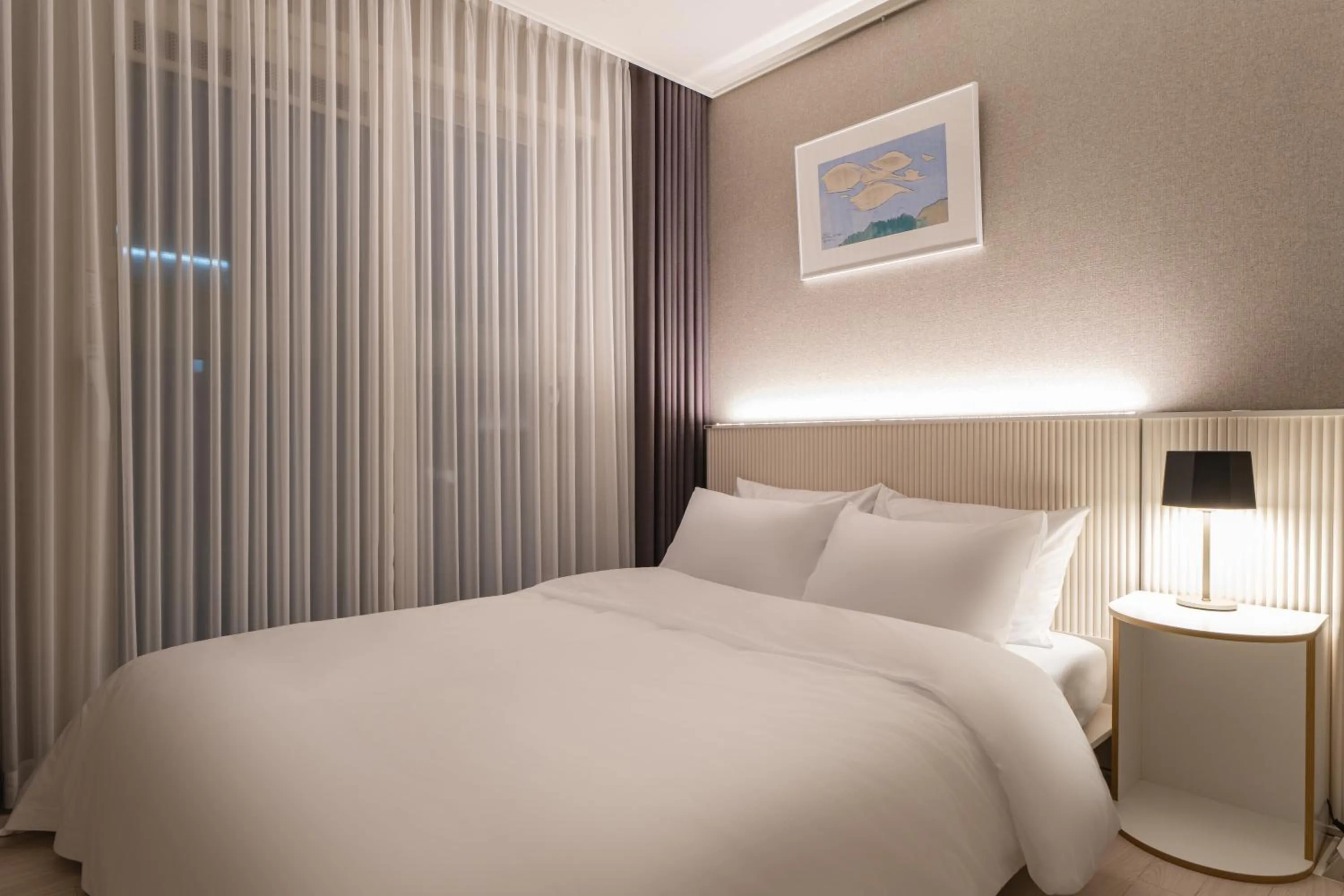 Bed in Le Collective Busan Gijang