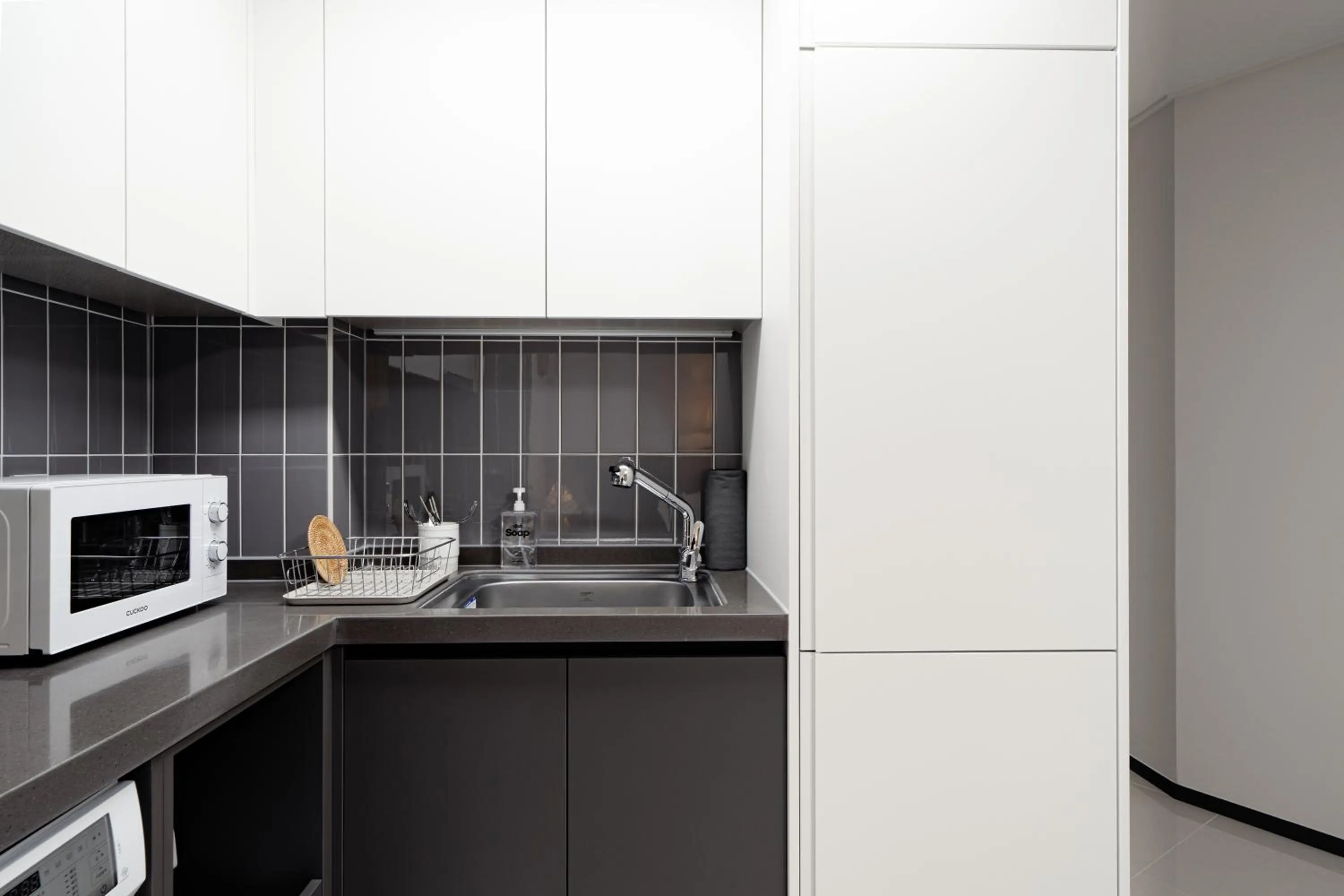 Kitchen or kitchenette in Urbanstay Busan Cityhall