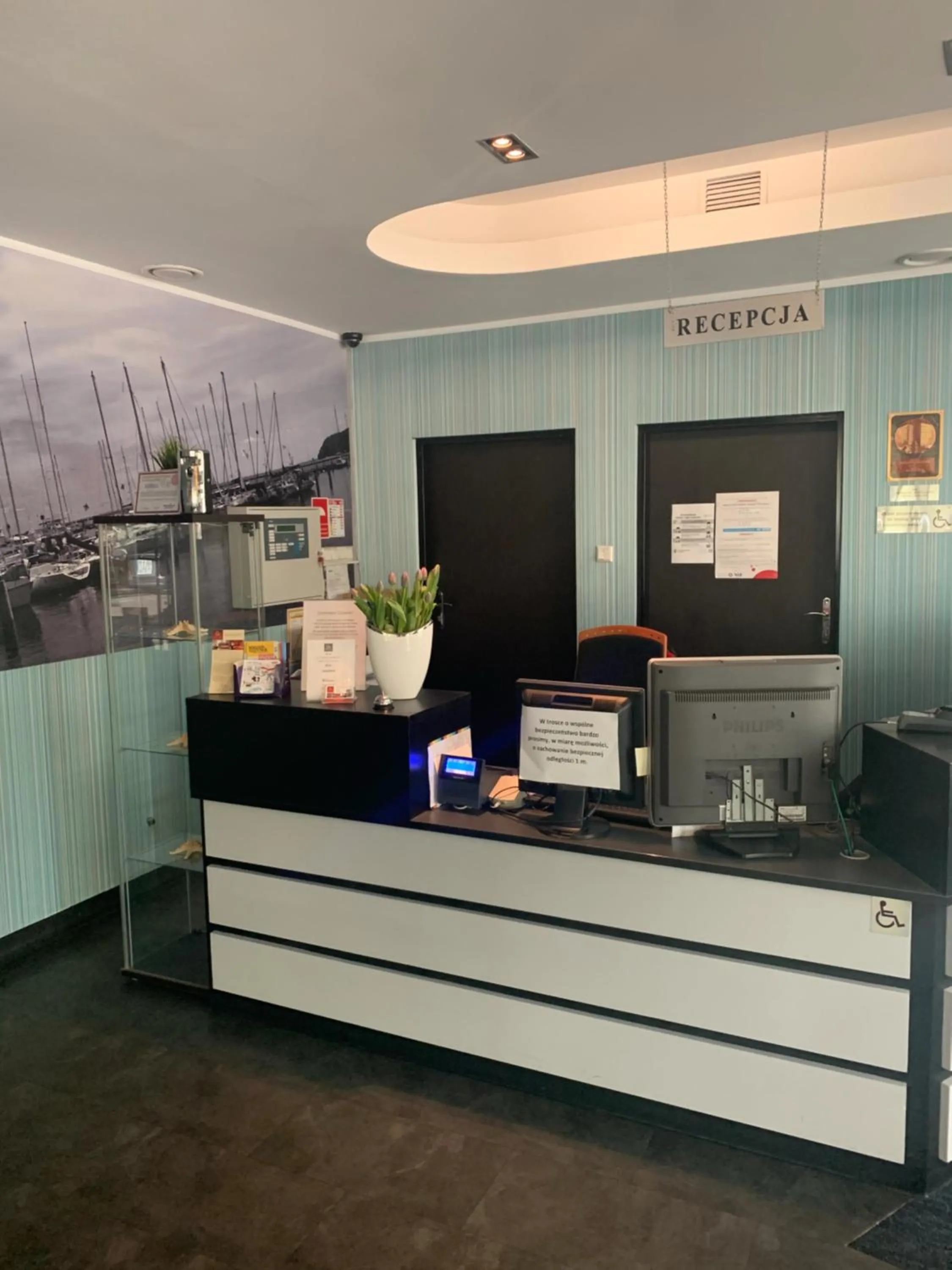 Lobby or reception in Hotel Blick