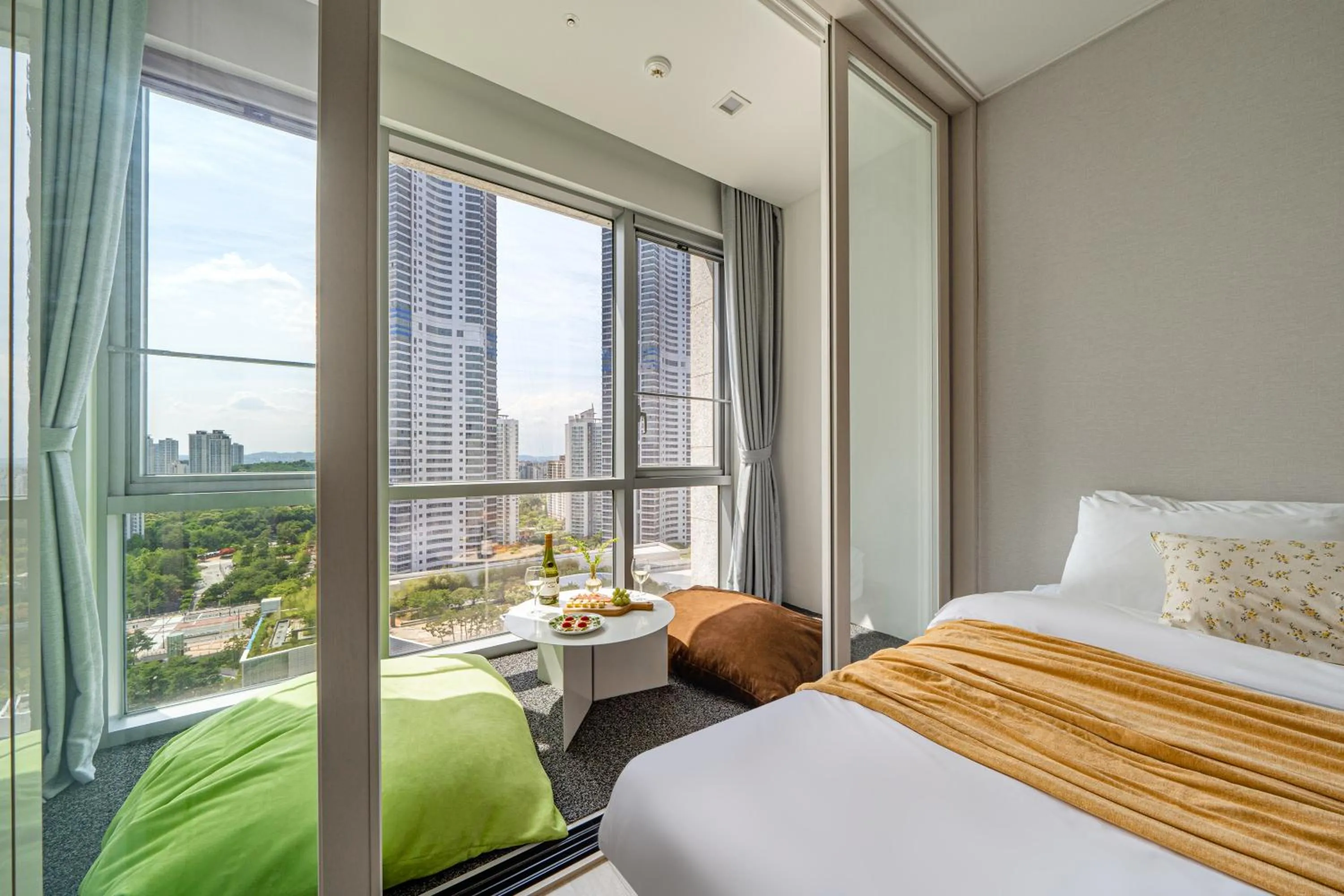 Balcony/Terrace in Urbanstay Residence Dongtan