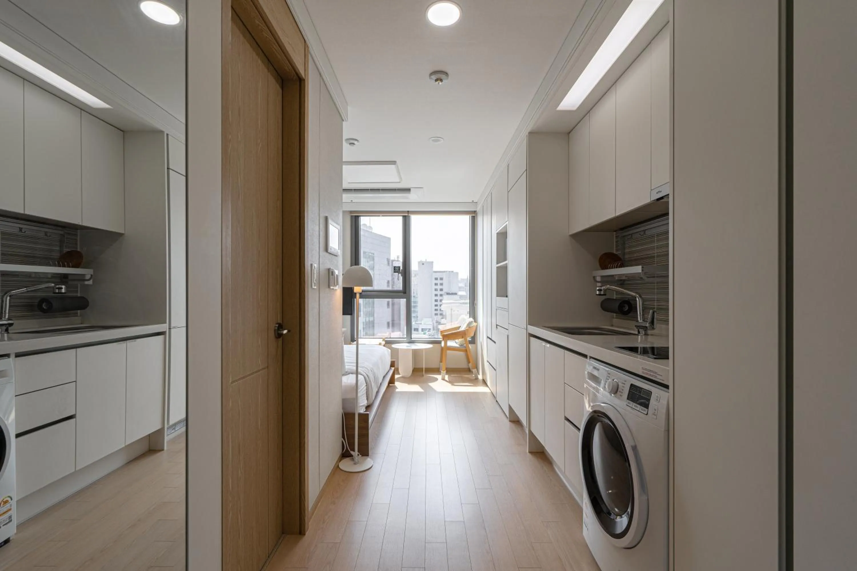 Kitchen or kitchenette in Urbanstay Myeongdong
