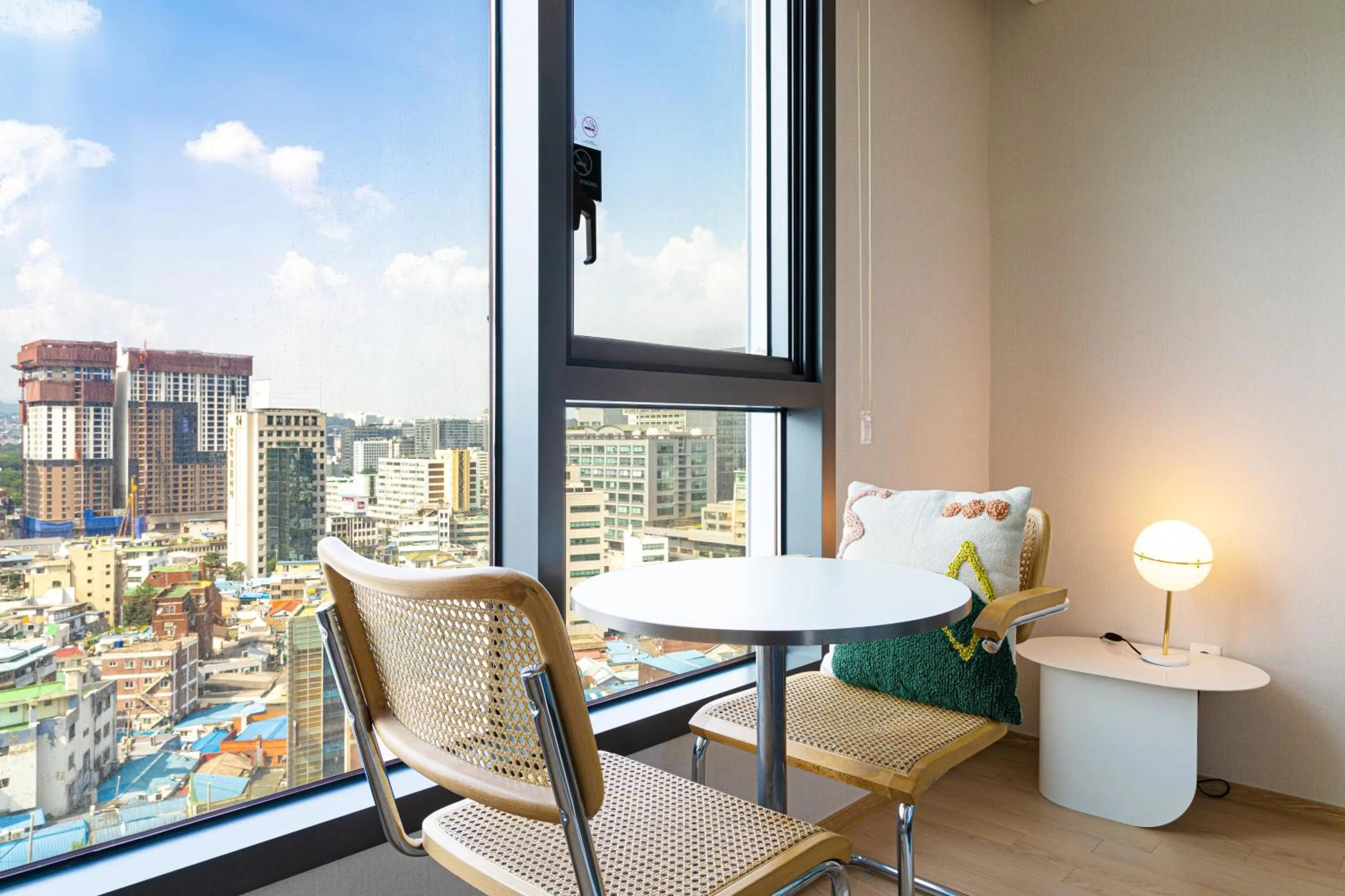 Living room in Urbanstay Myeongdong