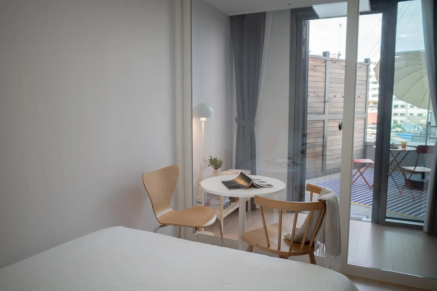 Bed in Urbanstay Myeongdong