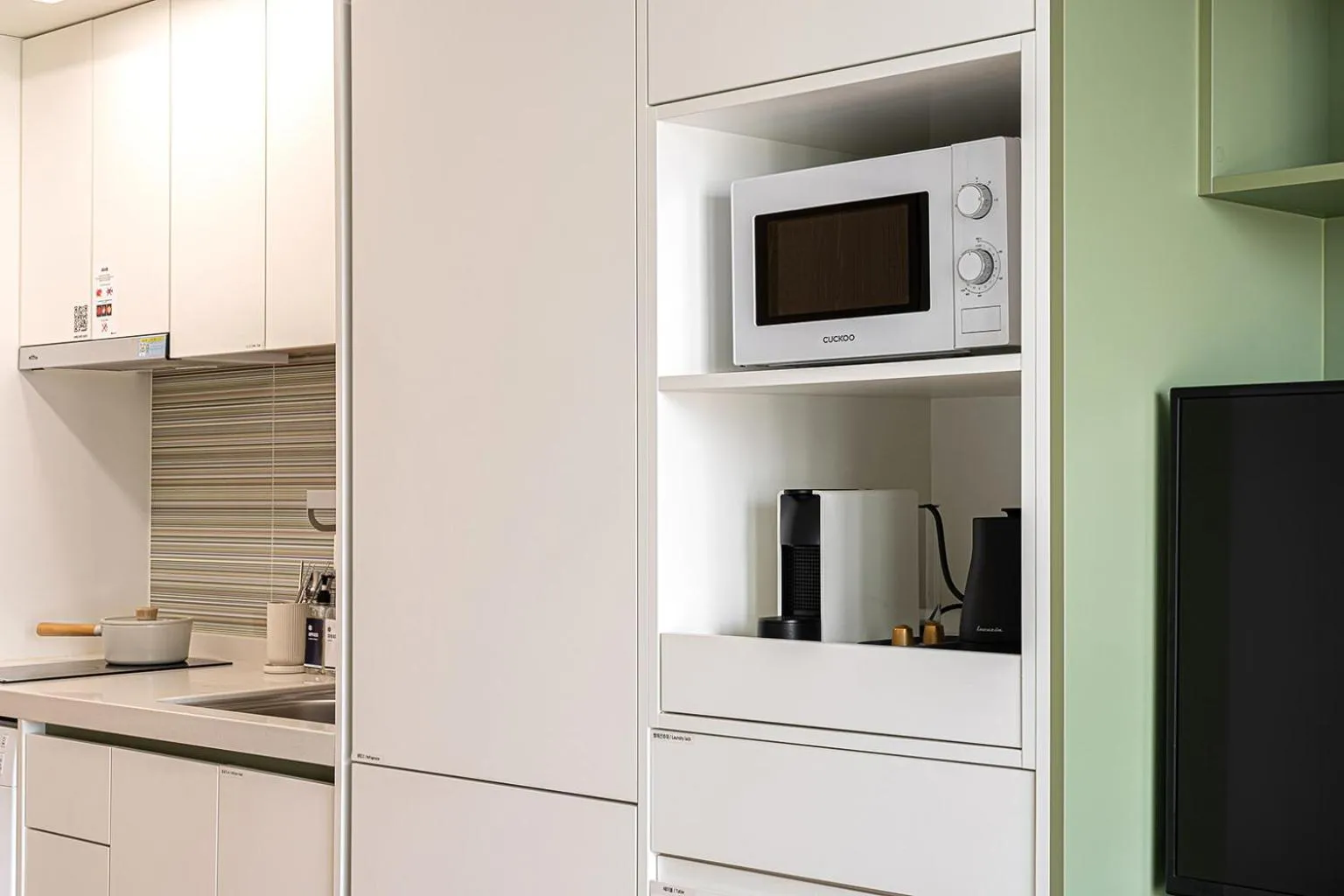 Kitchen or kitchenette in Urbanstay Myeongdong