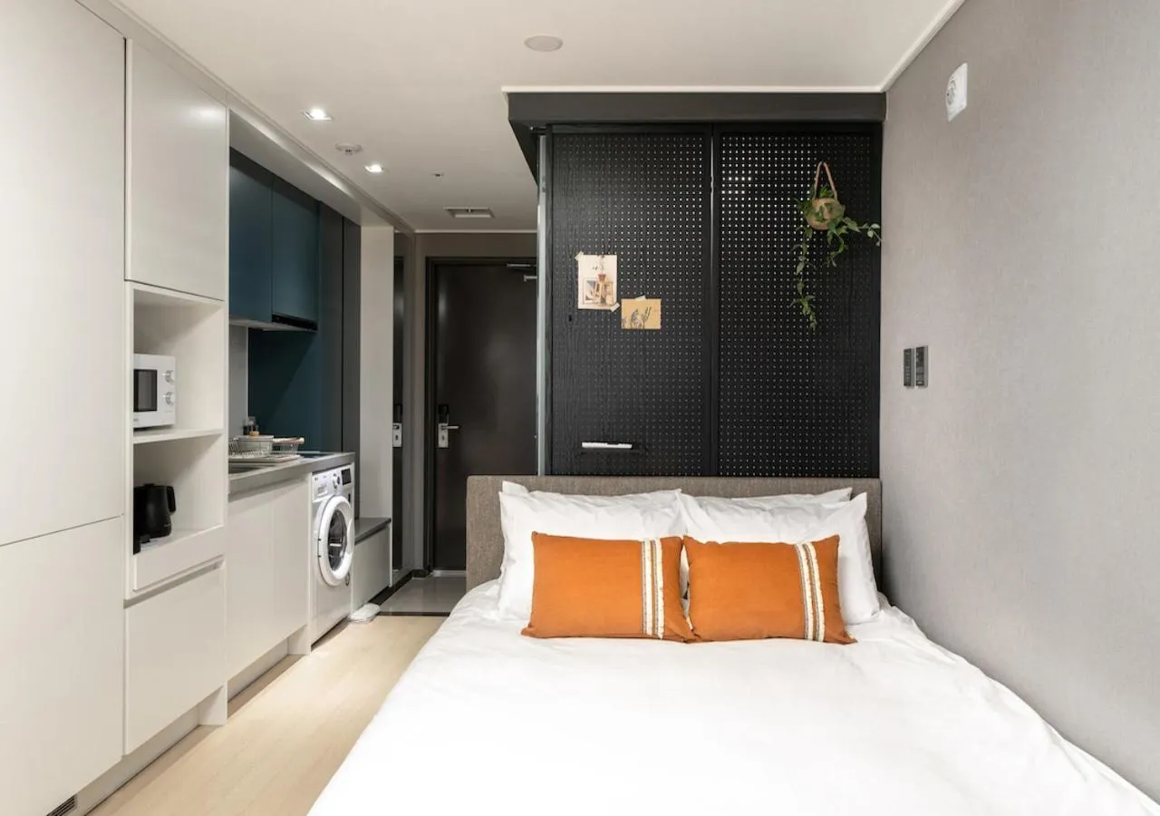 Bed in Urbanstay Sokcho beach C