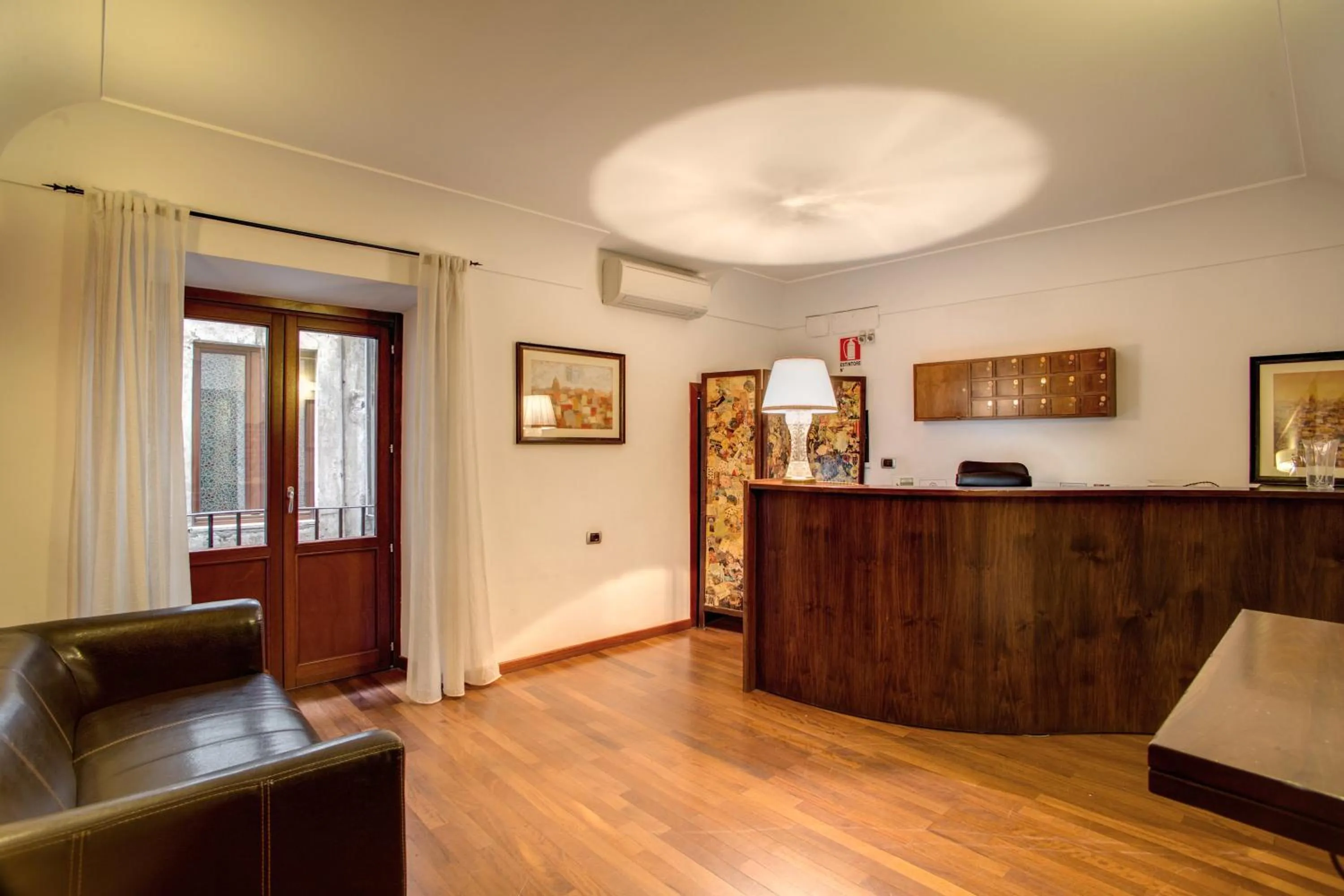 Lobby or reception in Residenza Domizia