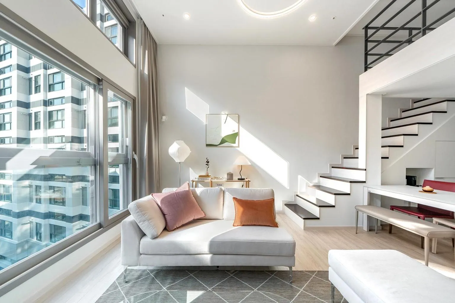 Living room in Le Collective Yeosu