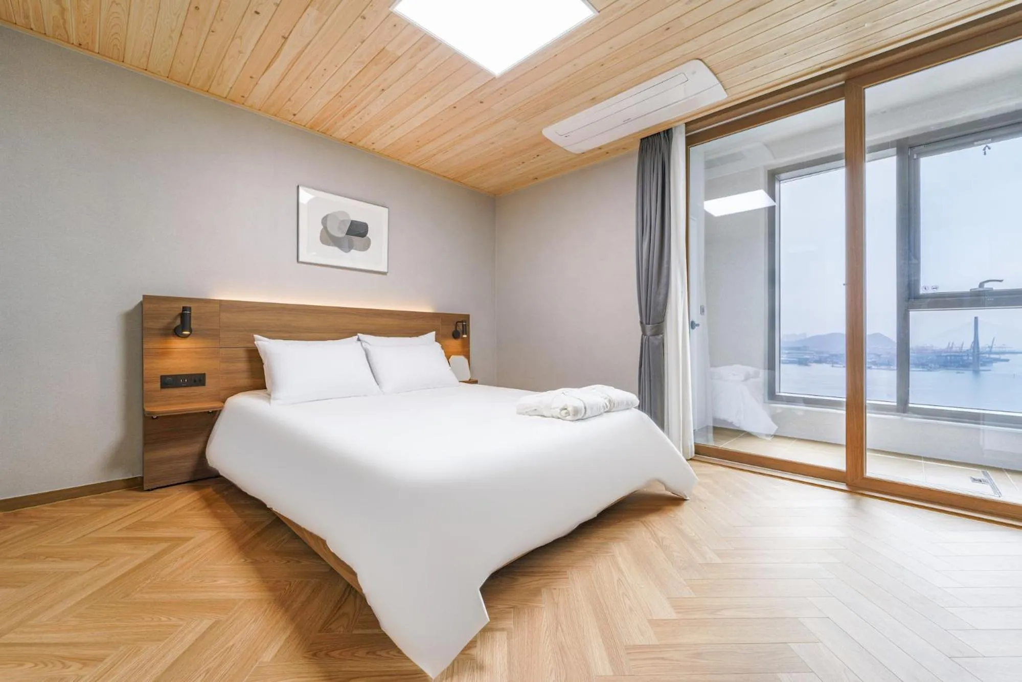 Bedroom, Bed in Le Collective Busan station