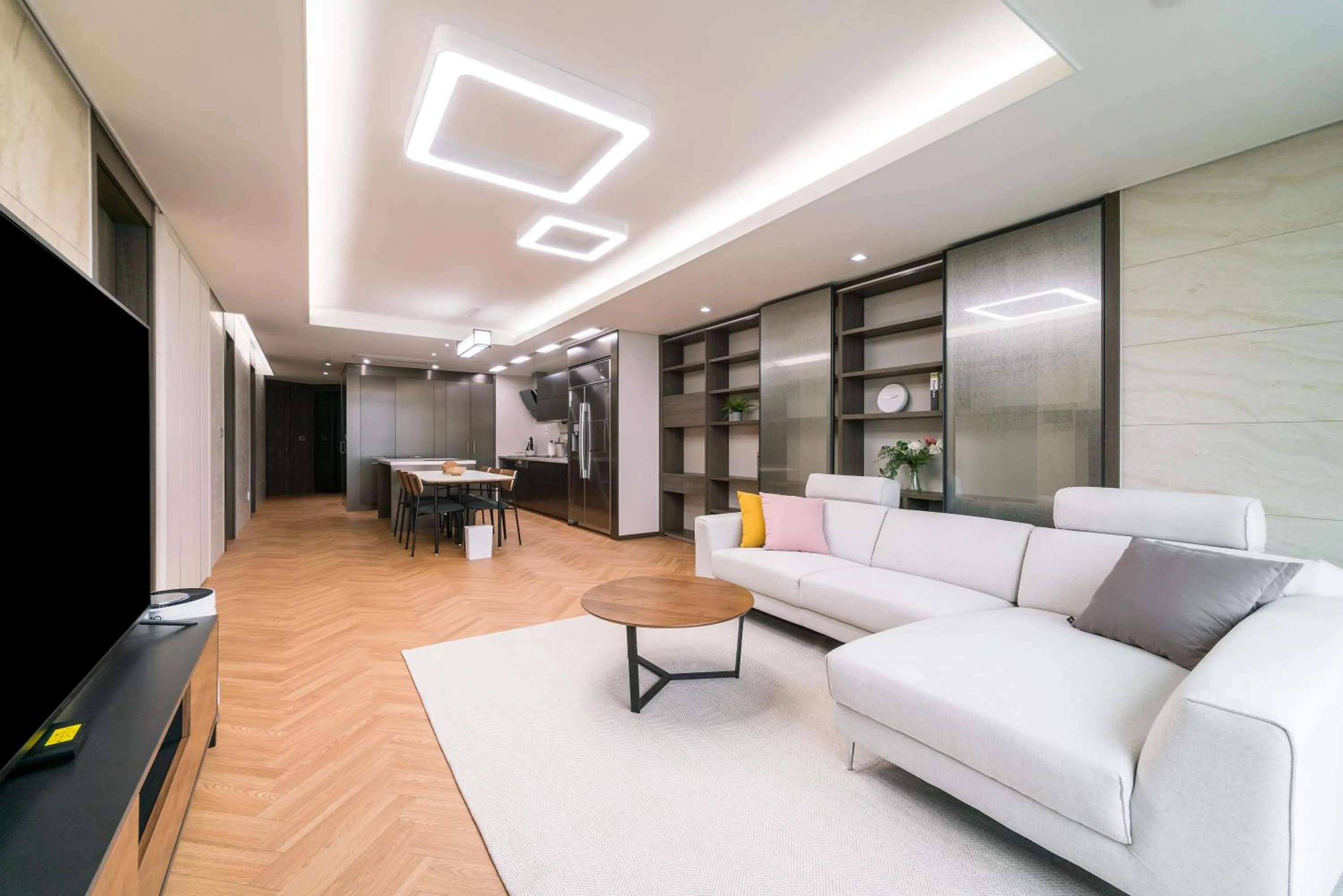 Living room in Le Collective Busan station