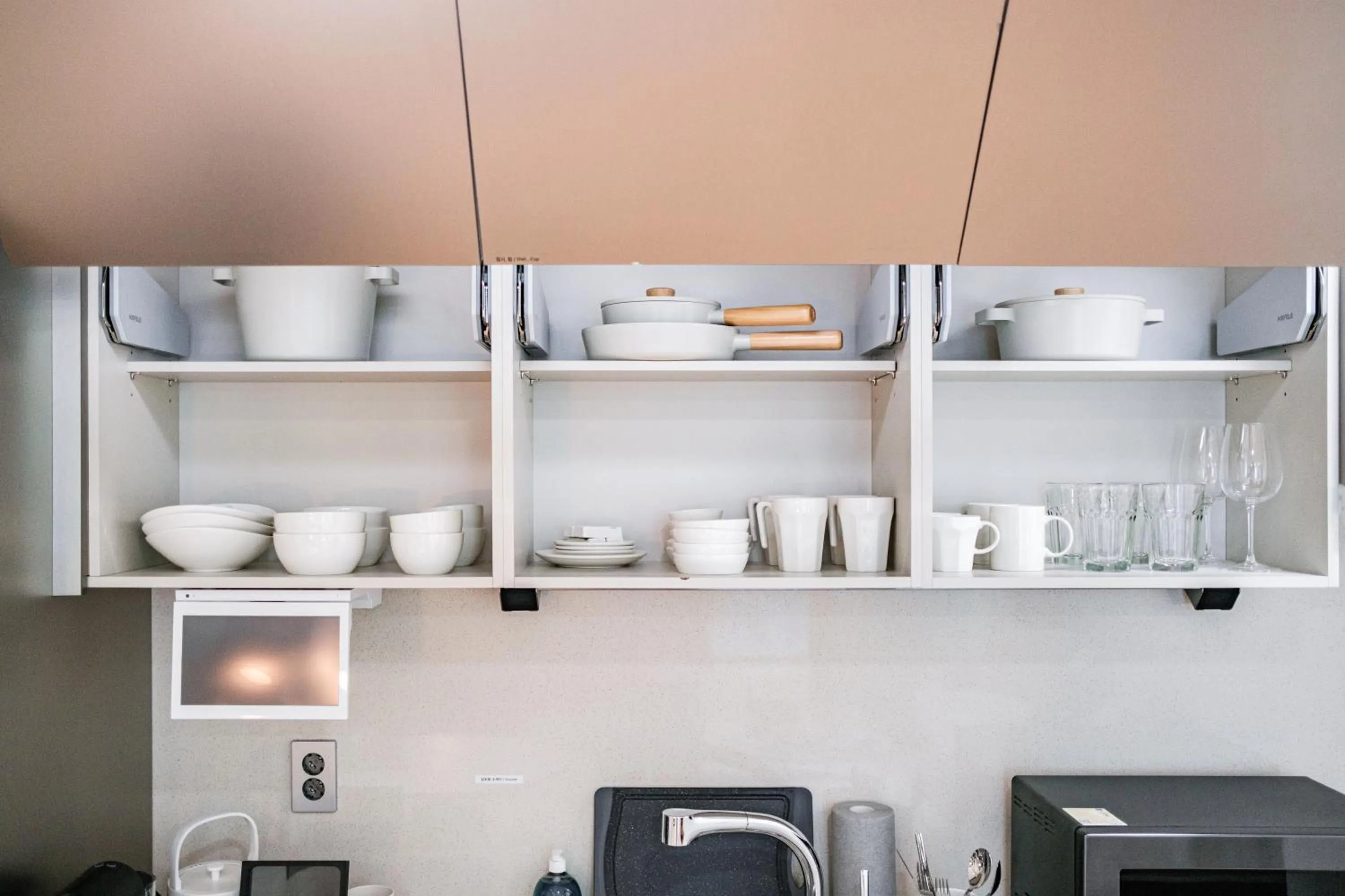 Kitchen or kitchenette in Le Collective Busan station