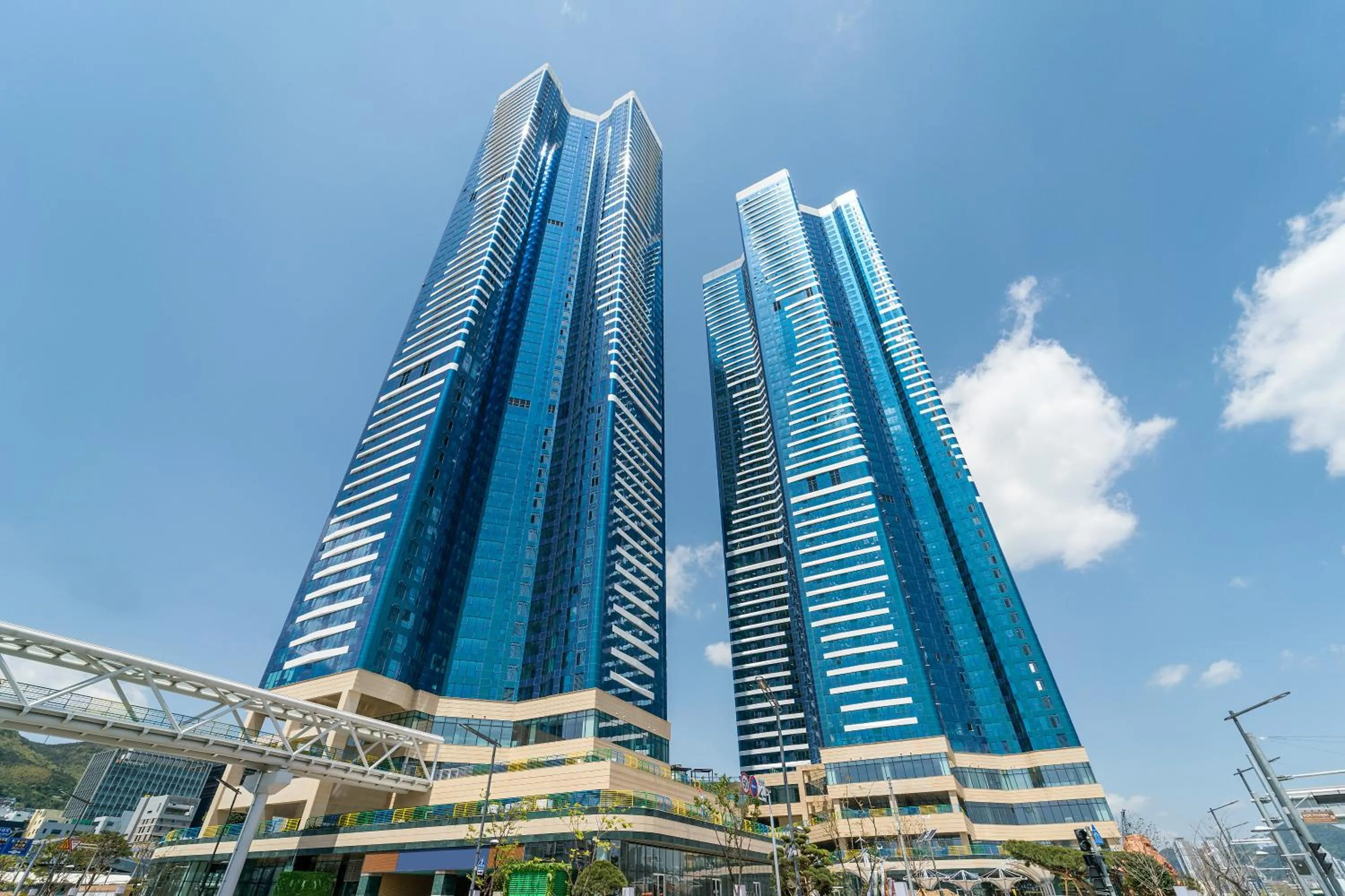 Property building in Le Collective Busan station