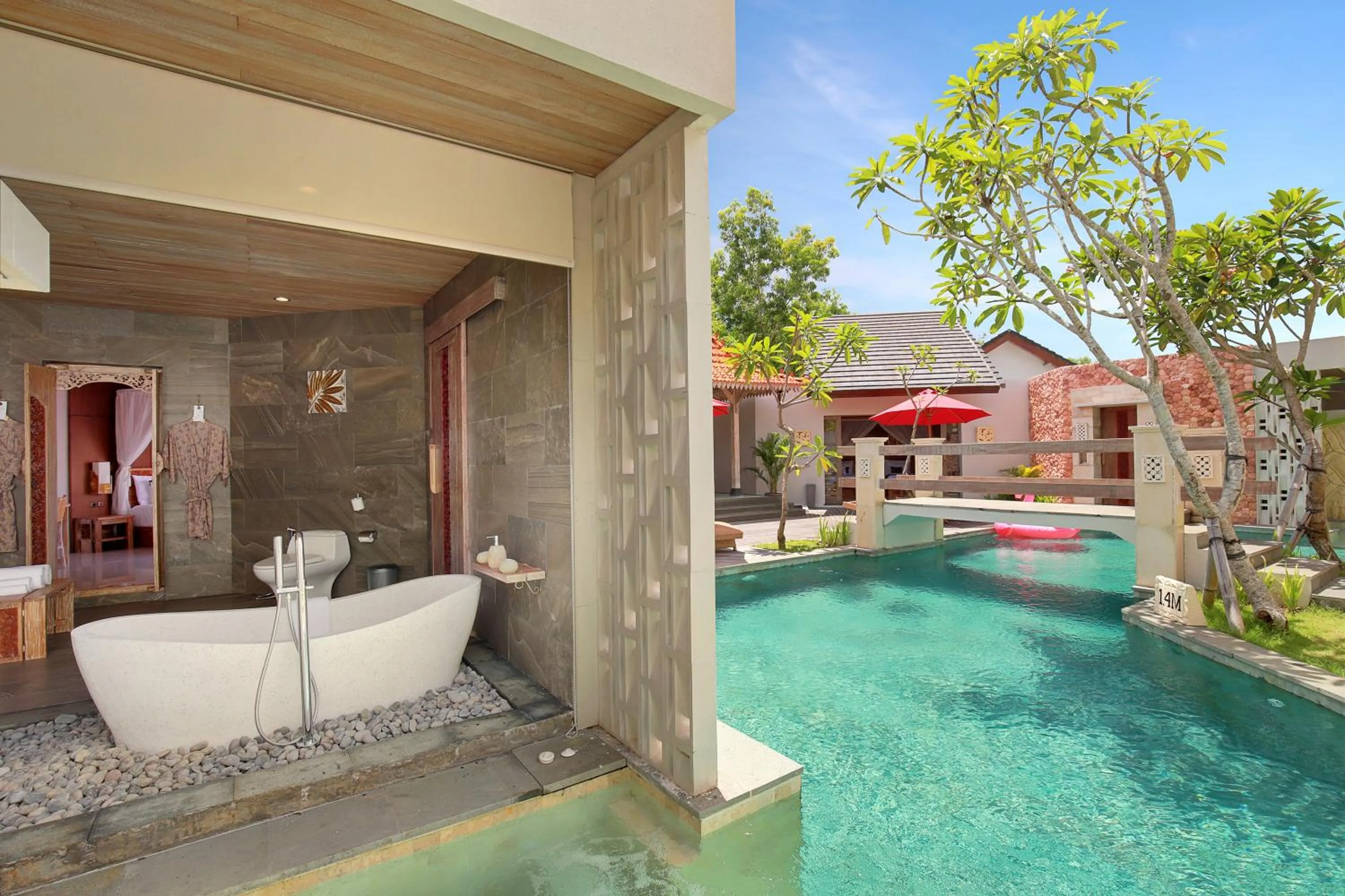 Hot Tub in Vivara Bali Private Pool Villas & Spa Retreat