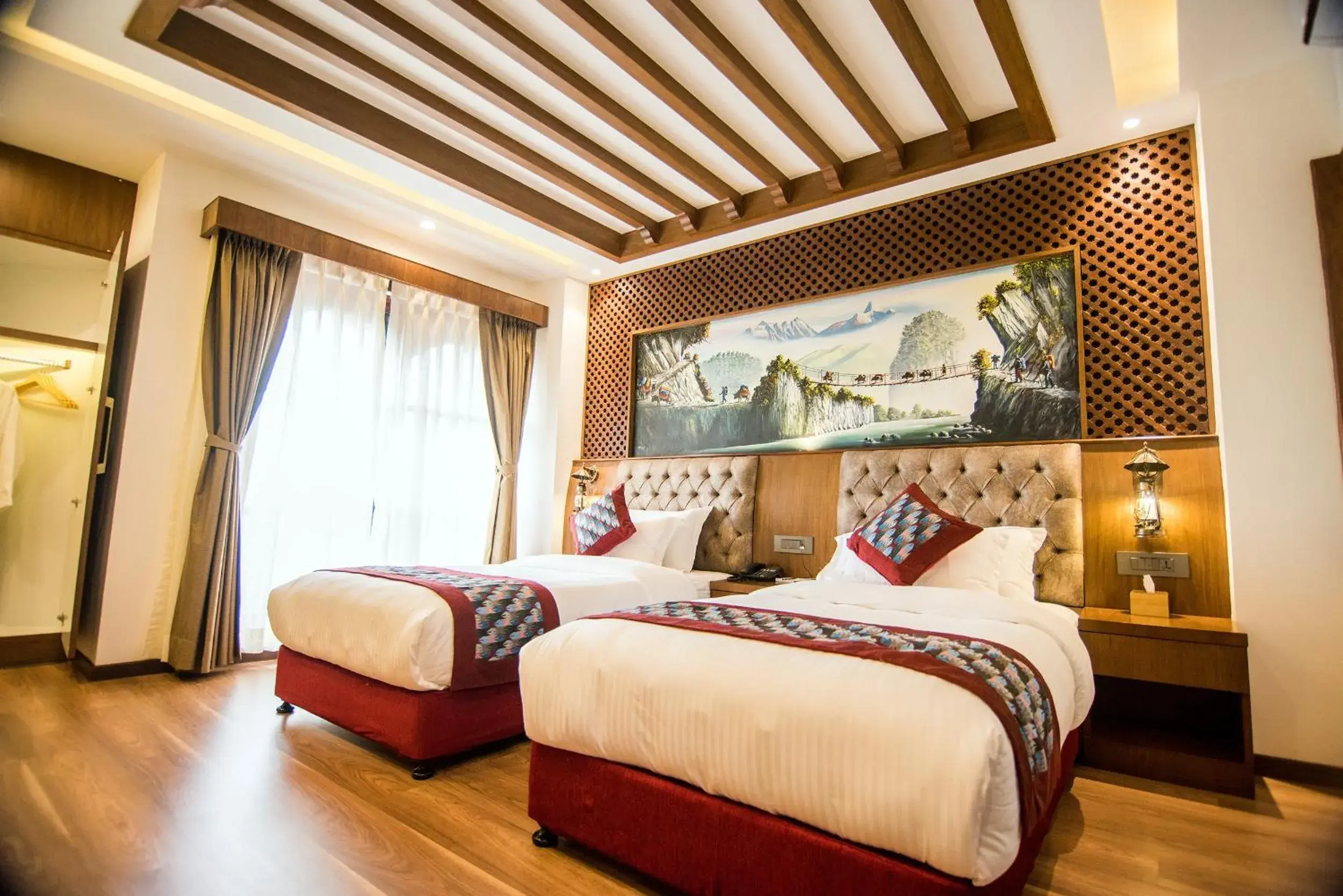 Heritage Superior Deluxe Room with Jacuzzi, 15% off on Food & Beverage, Spa and Free Airport Pickup in Everest Boutique Hotel Heritage Superior Deluxe Room with Jacuzzi, 15% off on Food & Beverage, Spa and Free Airport Pickup in Everest Boutique Hotel