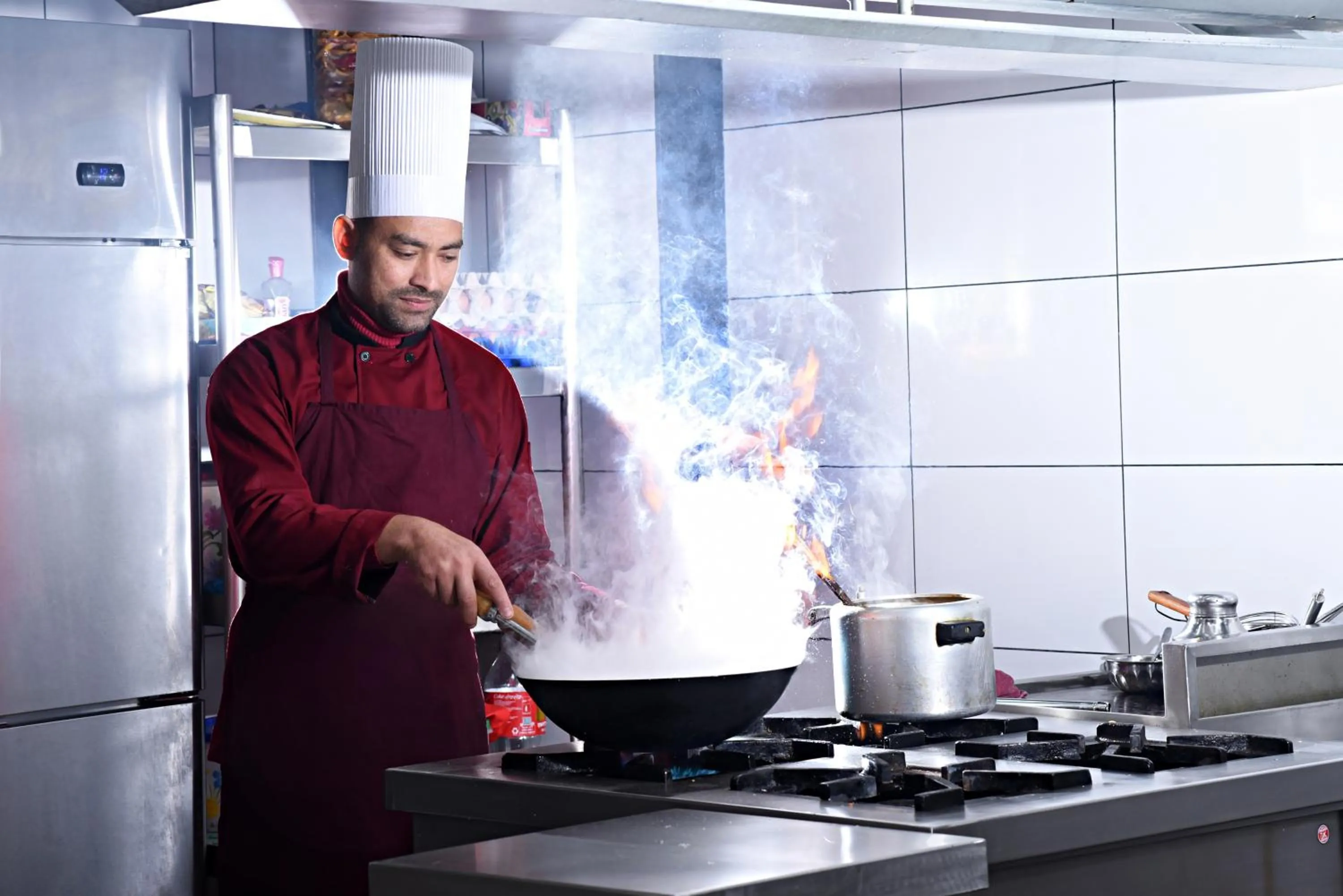 People in Everest Boutique Hotel