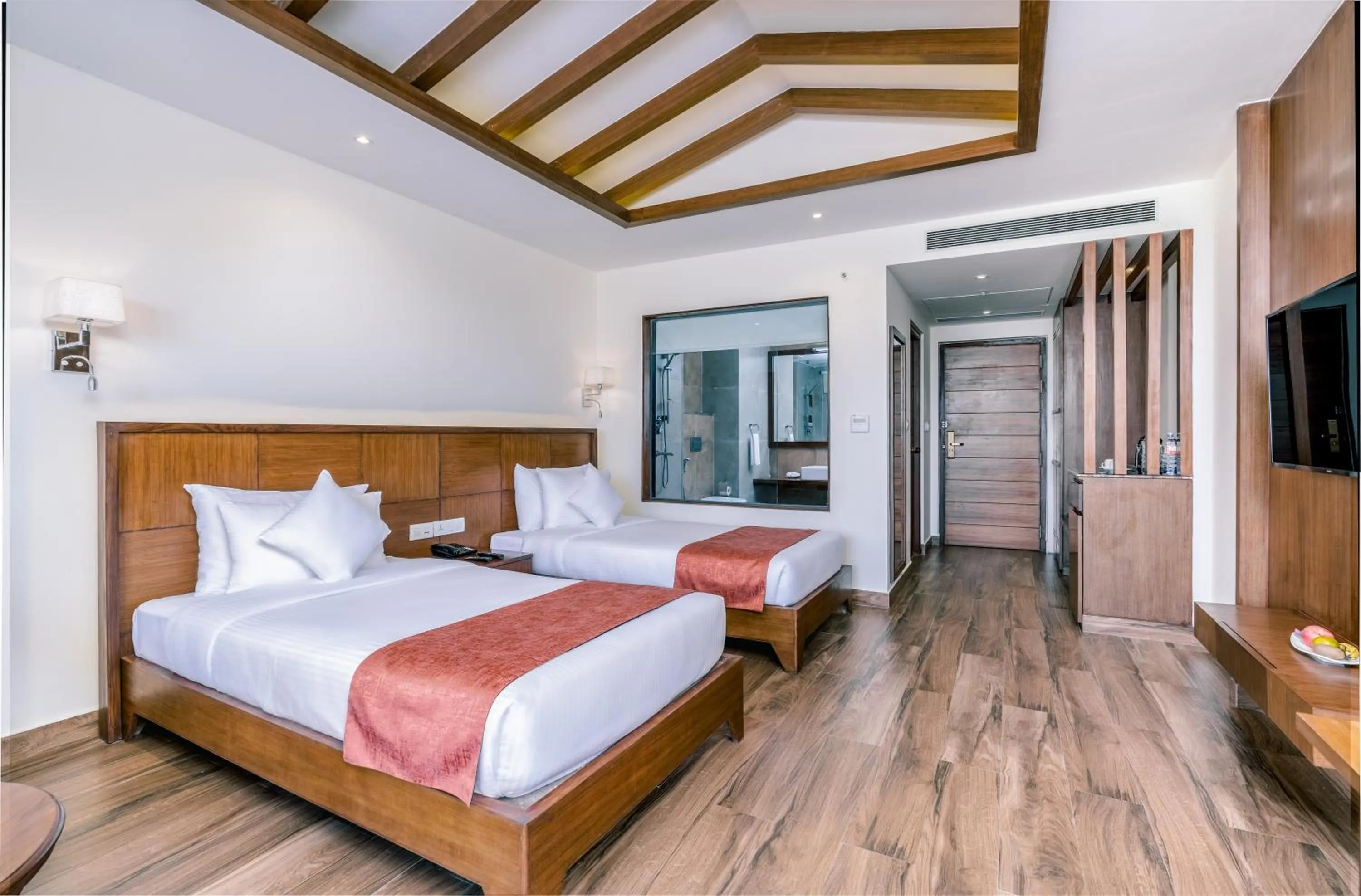 Bedroom, Bed in Soaltee Westend Resort Chitwan