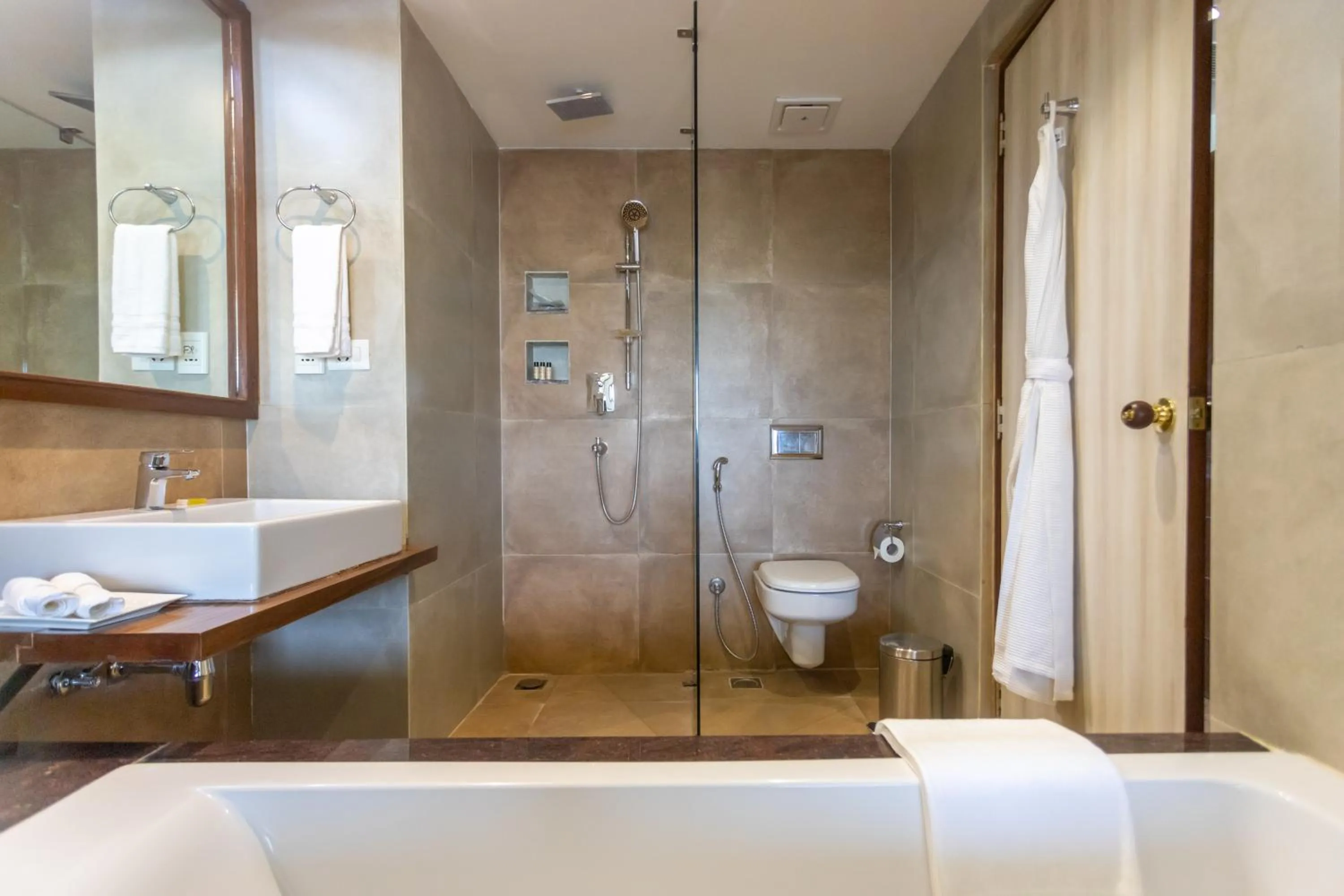 Bathroom in Soaltee Westend Resort Chitwan