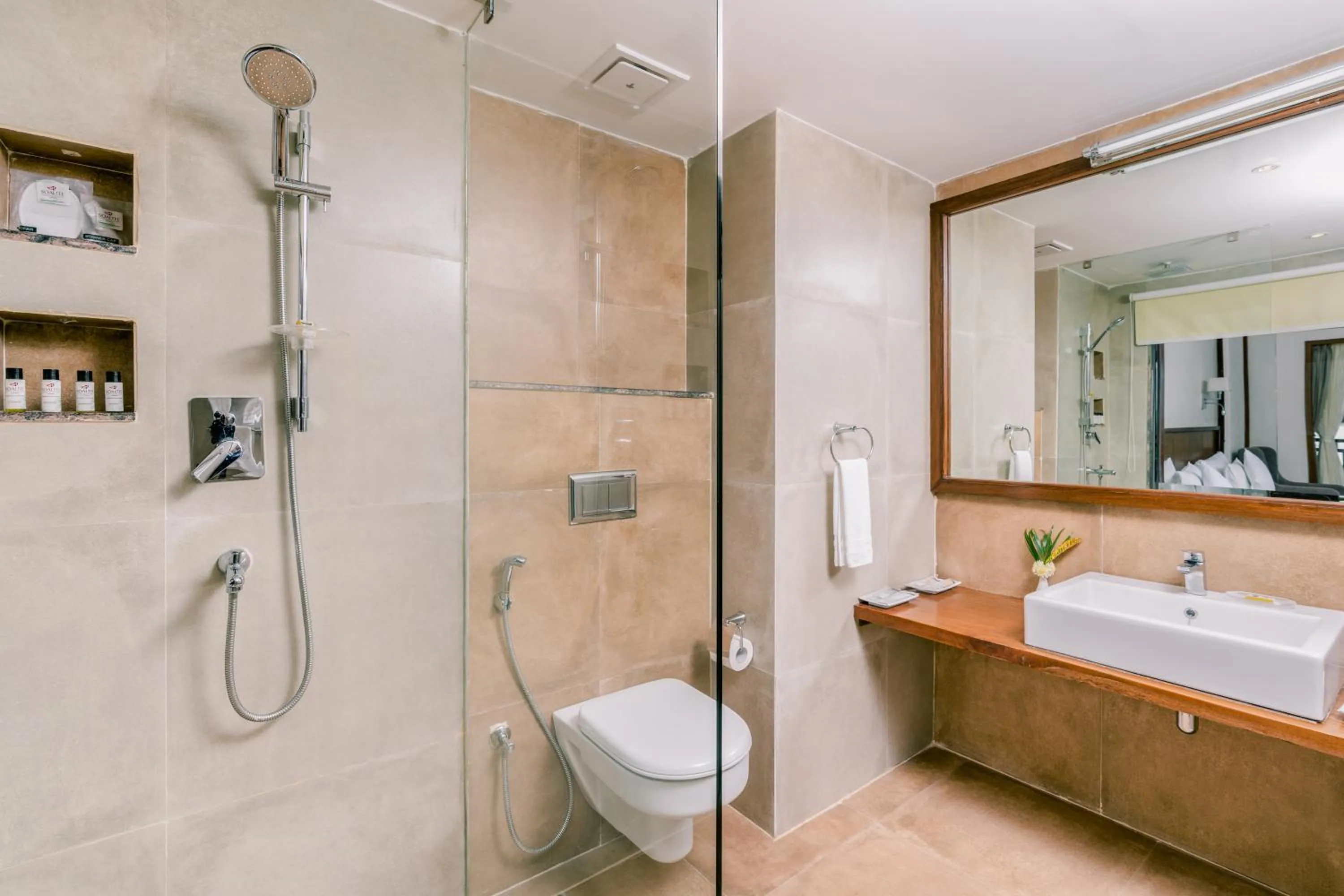 Bathroom in Soaltee Westend Resort Chitwan