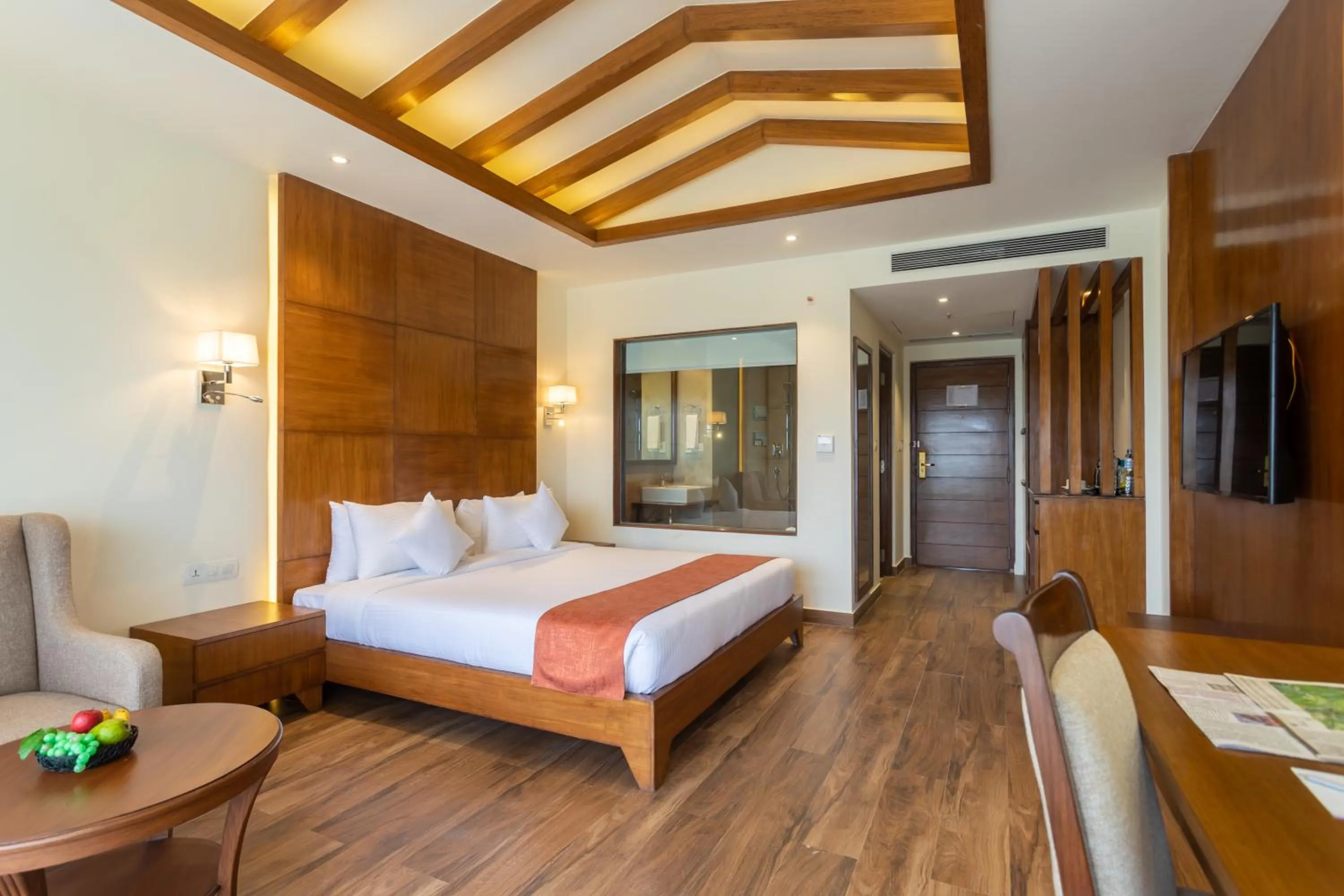 Photo of the whole room, Bed in Soaltee Westend Resort Chitwan