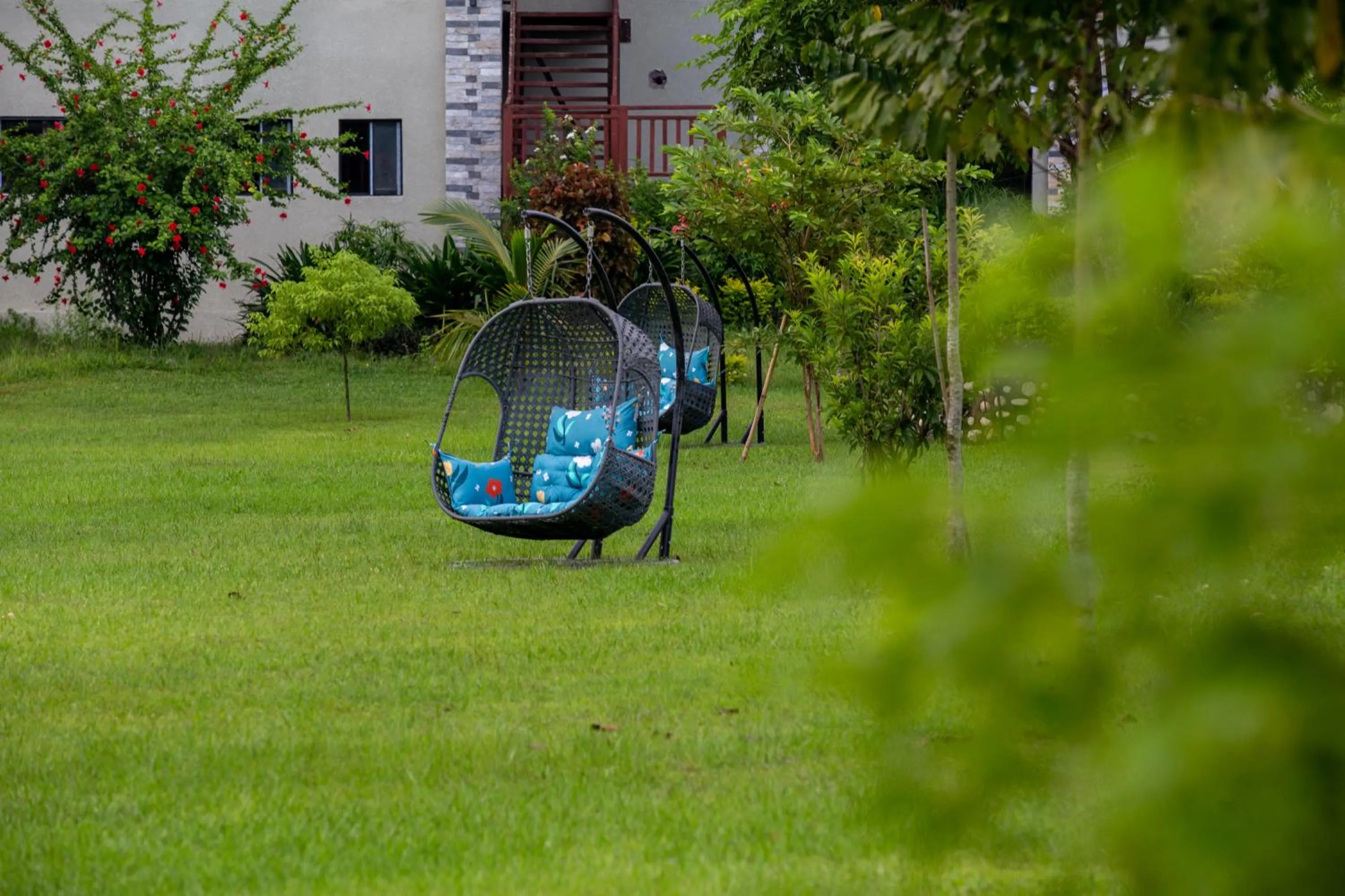 Garden in Soaltee Westend Resort Chitwan