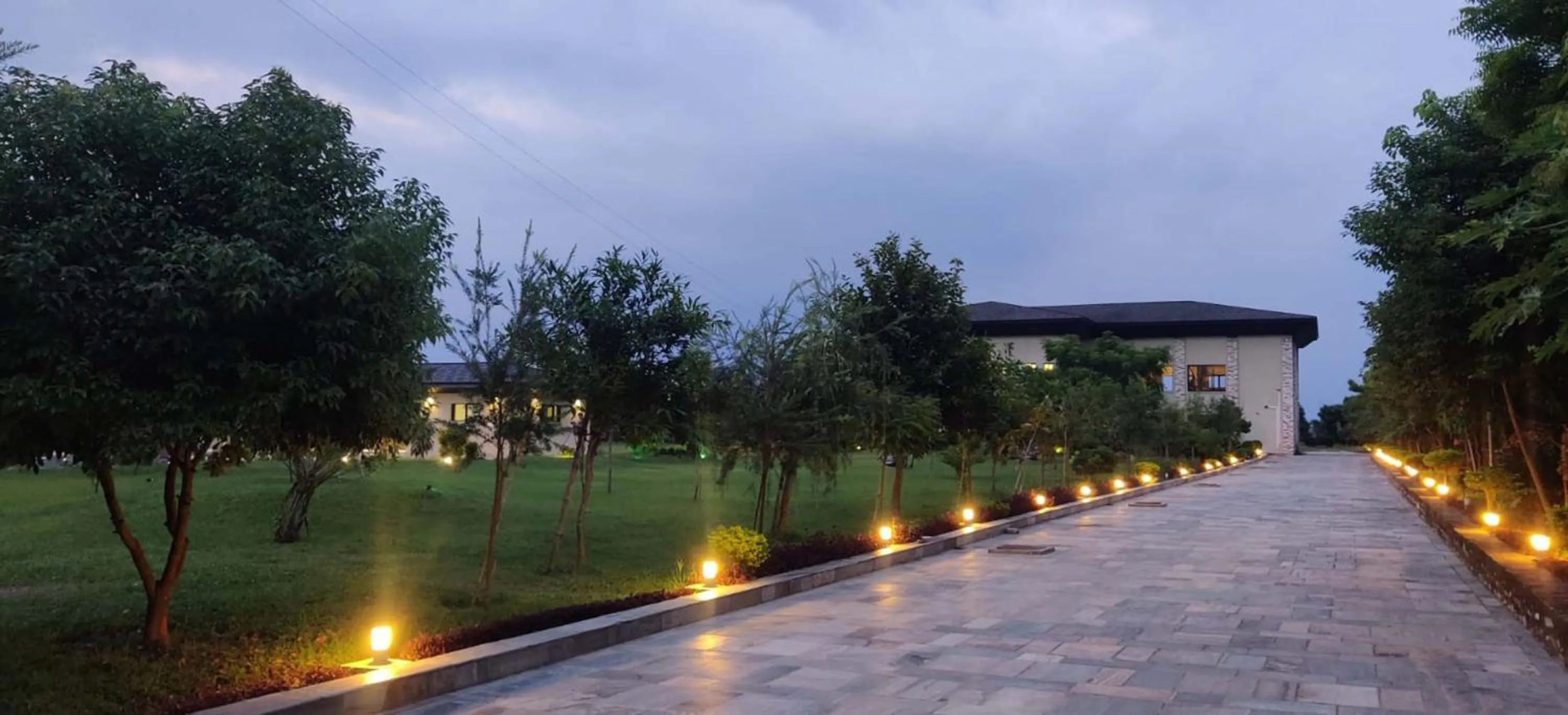 Garden in Soaltee Westend Resort Chitwan