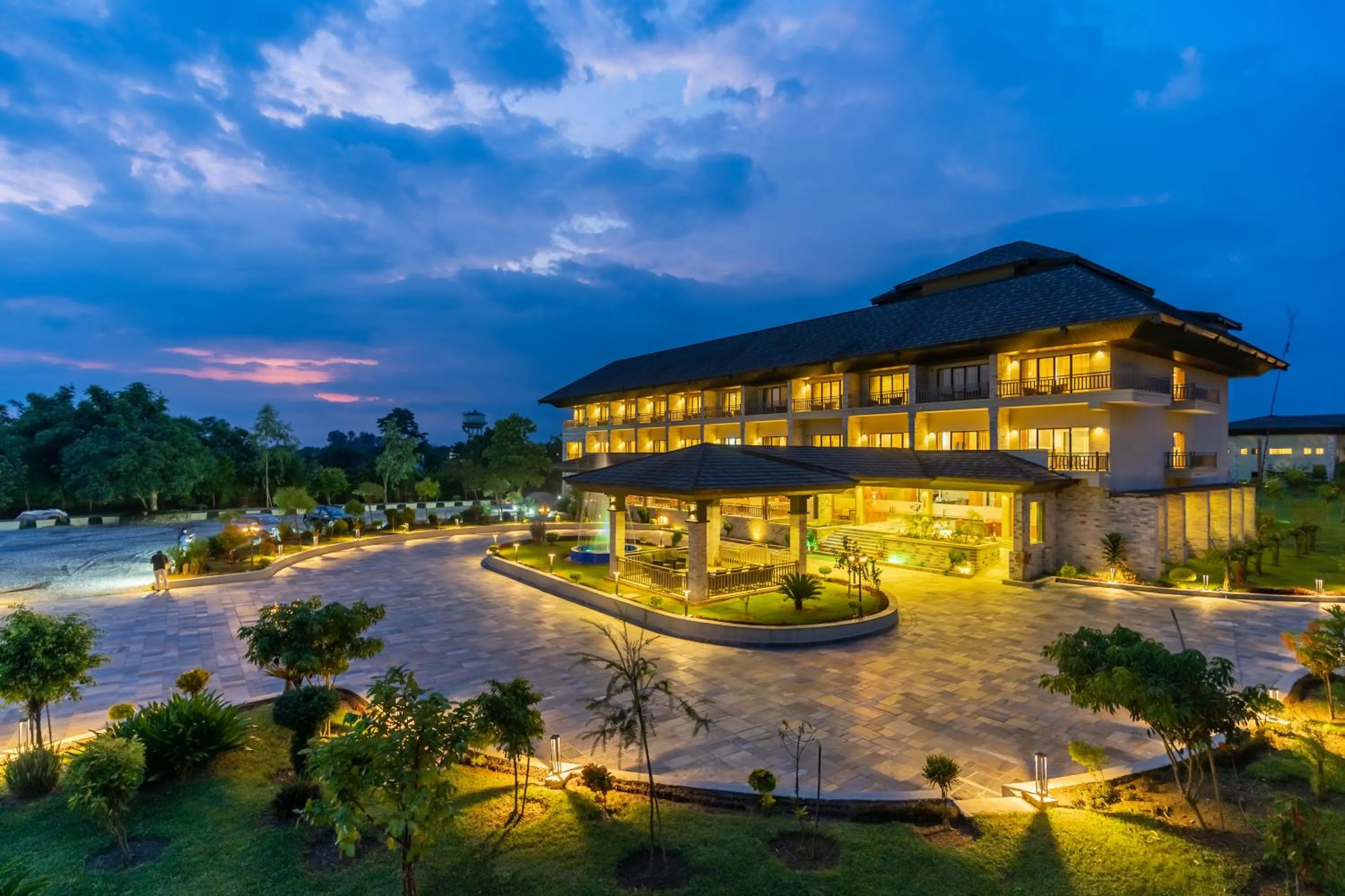 Property building in Soaltee Westend Resort Chitwan