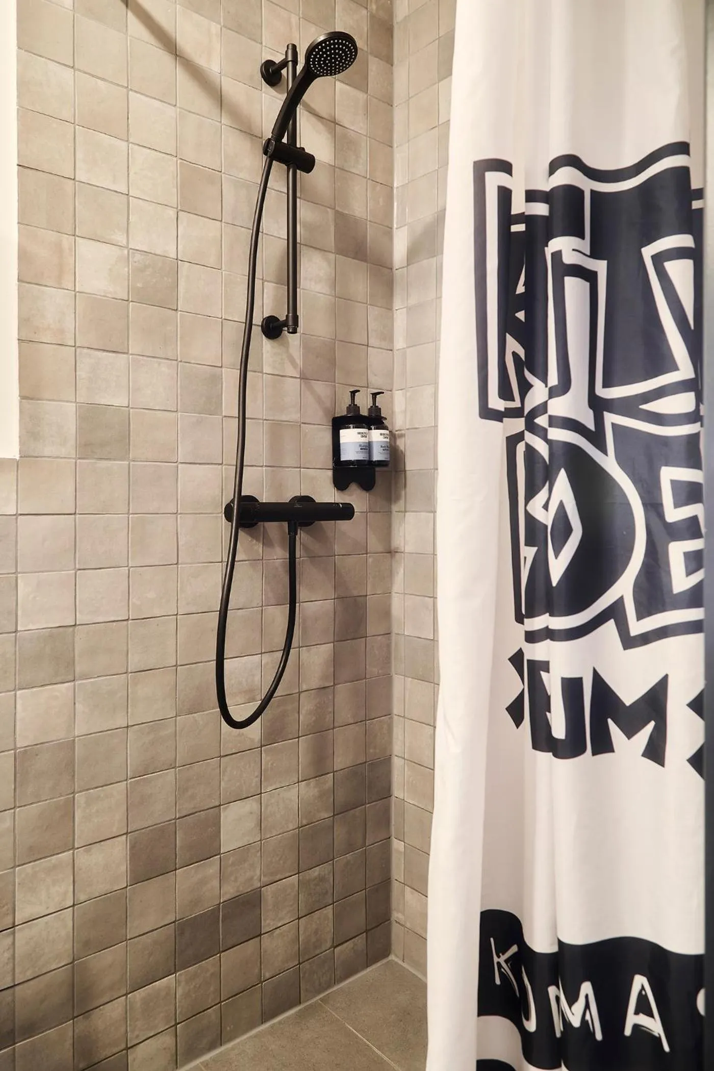 Shower in Bretterbude Büsum