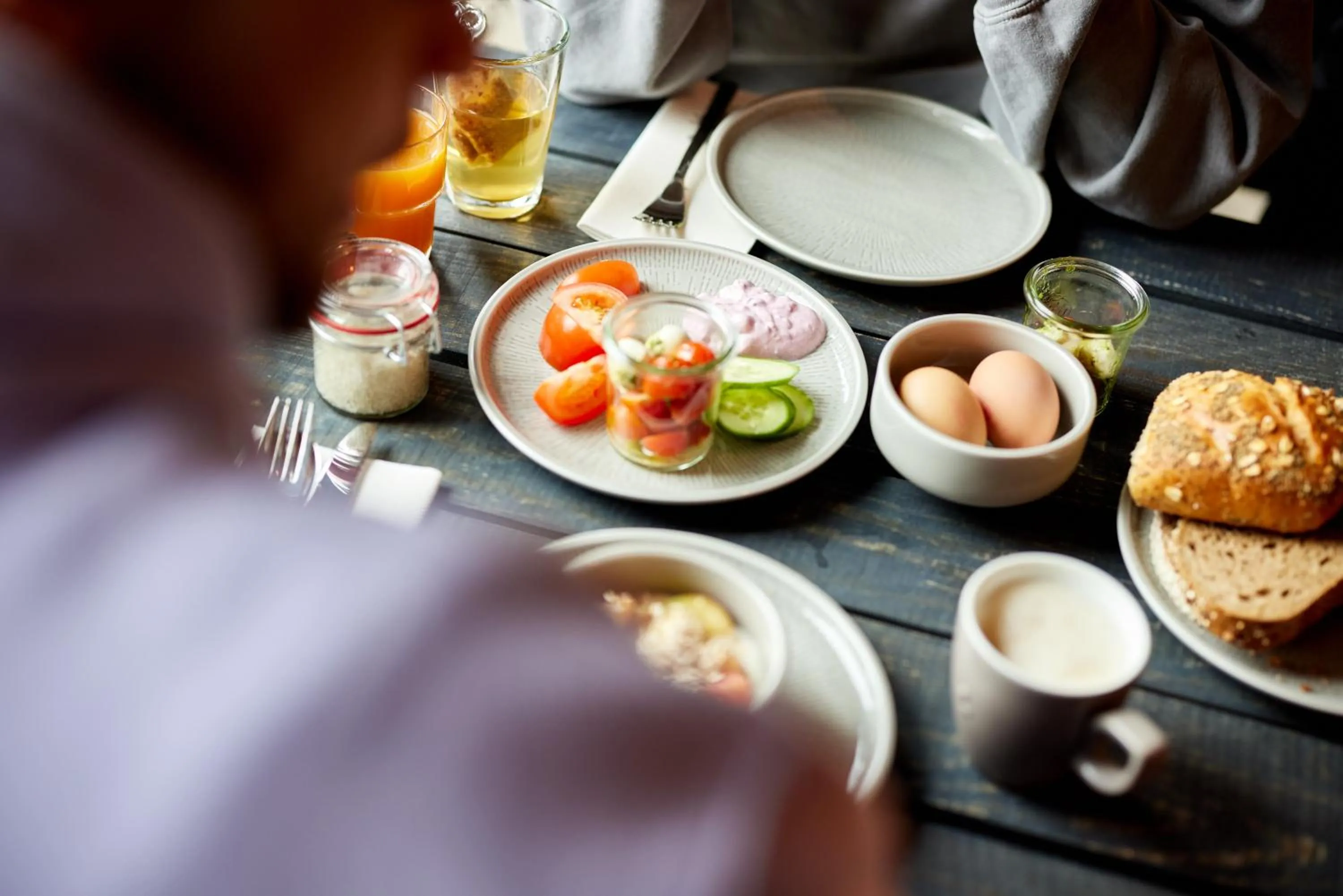 Breakfast in Bretterbude Büsum