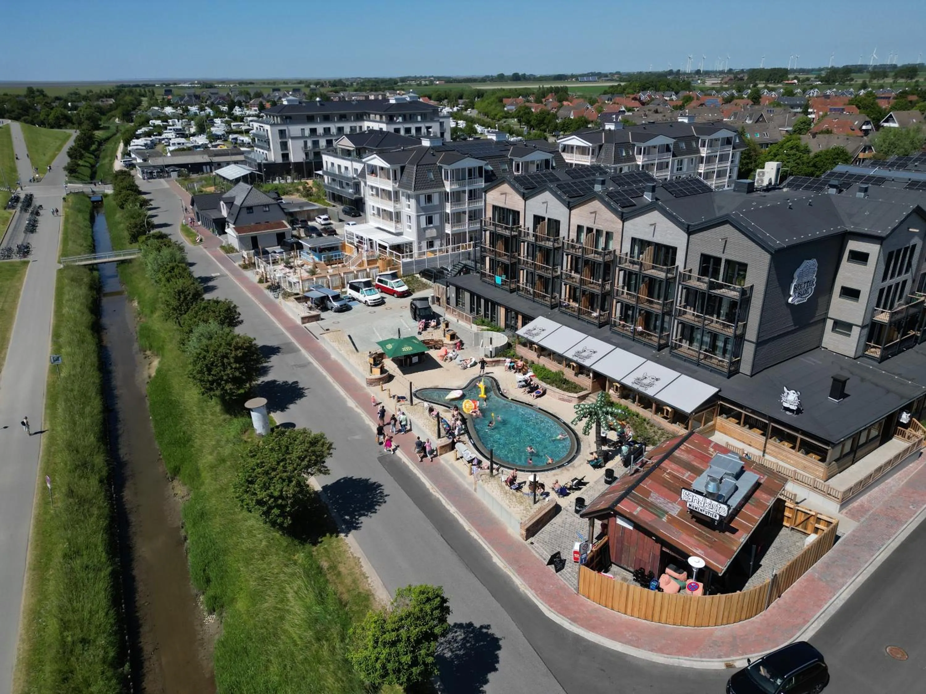 Property building in Bretterbude Büsum