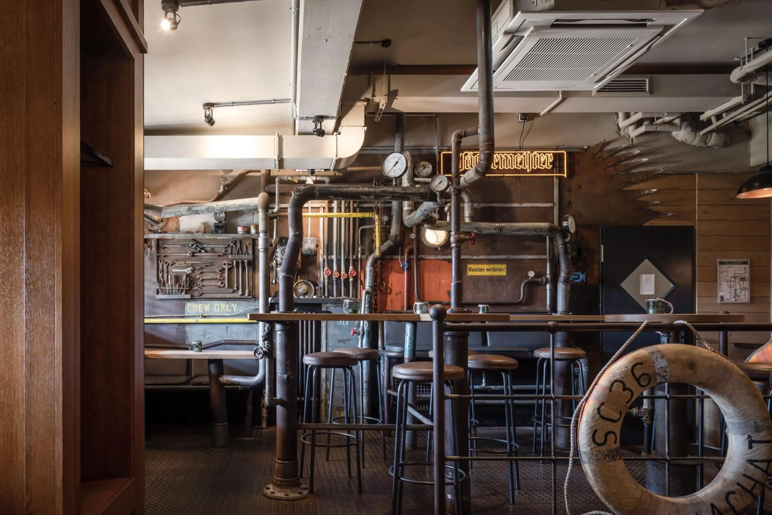 Lounge or bar in Bretterbude Büsum