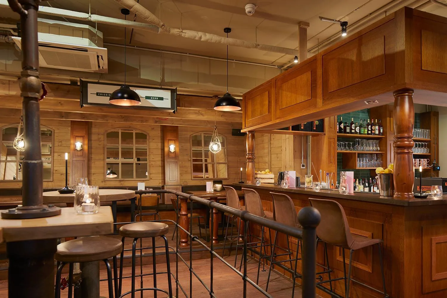 Lounge or bar in Bretterbude Büsum