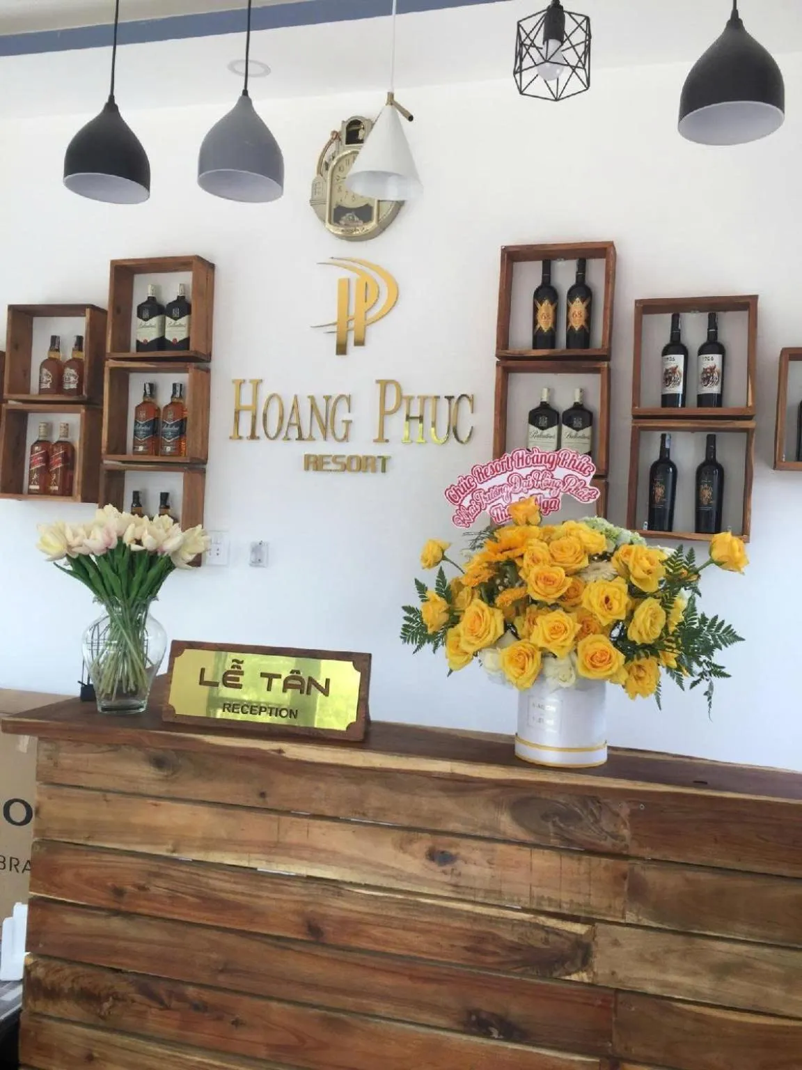 Lobby or reception in Hoang Phuc resort
