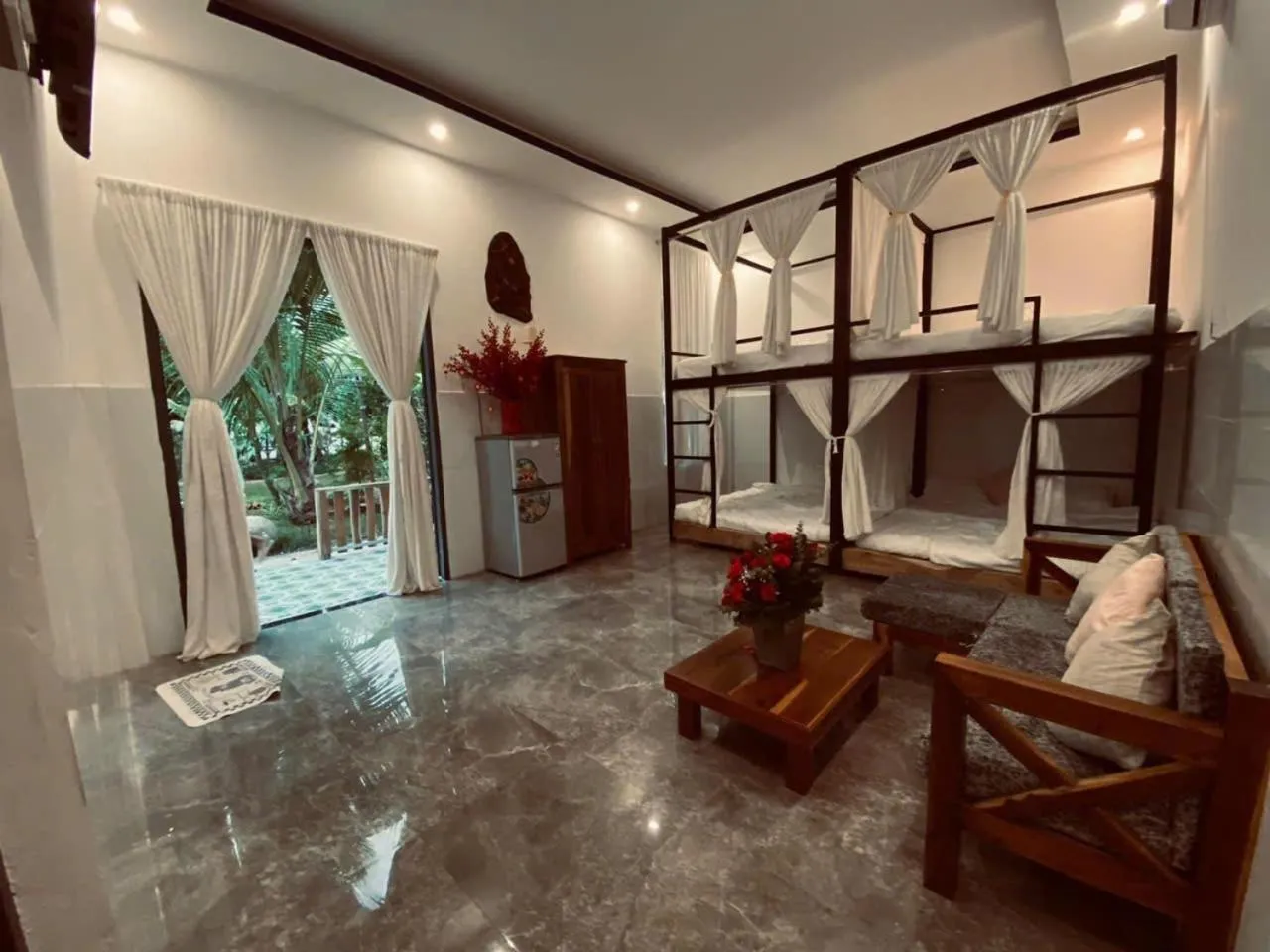 Living room in Hoang Phuc resort