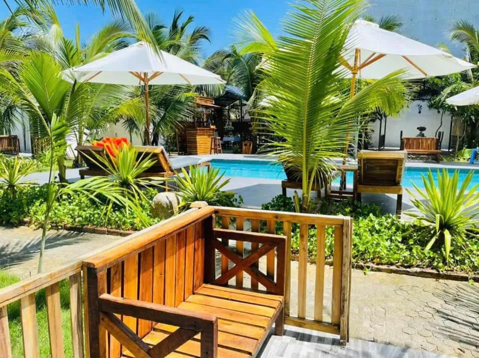 Patio in Hoang Phuc resort