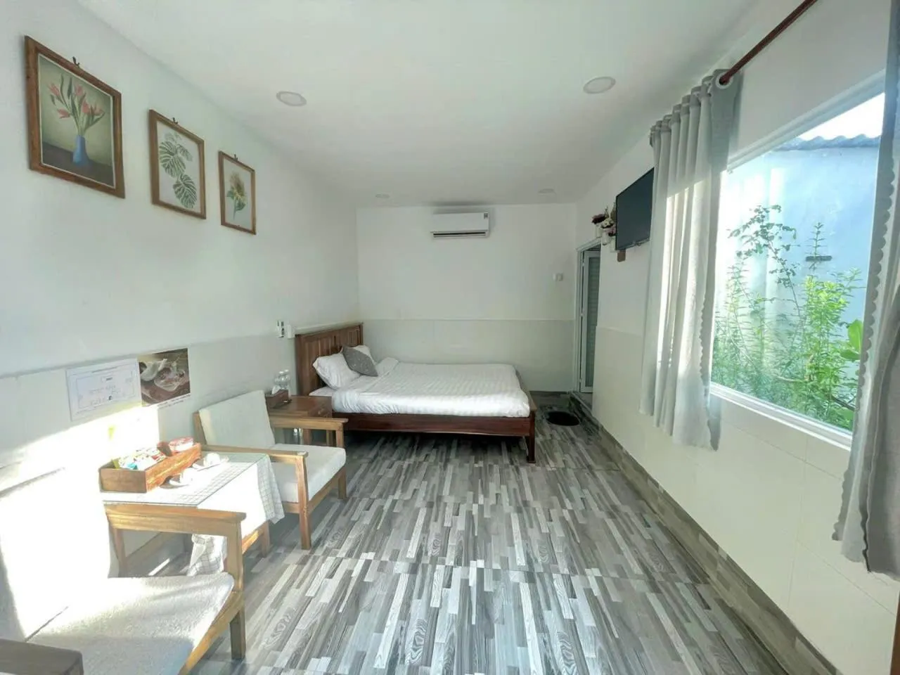 Bed in Hoang Phuc resort