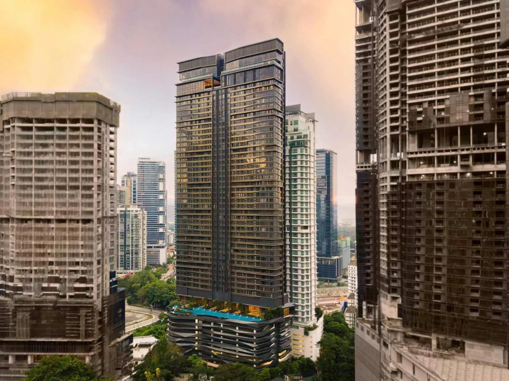 Property building in 8 Kia Peng KLCC by WSD