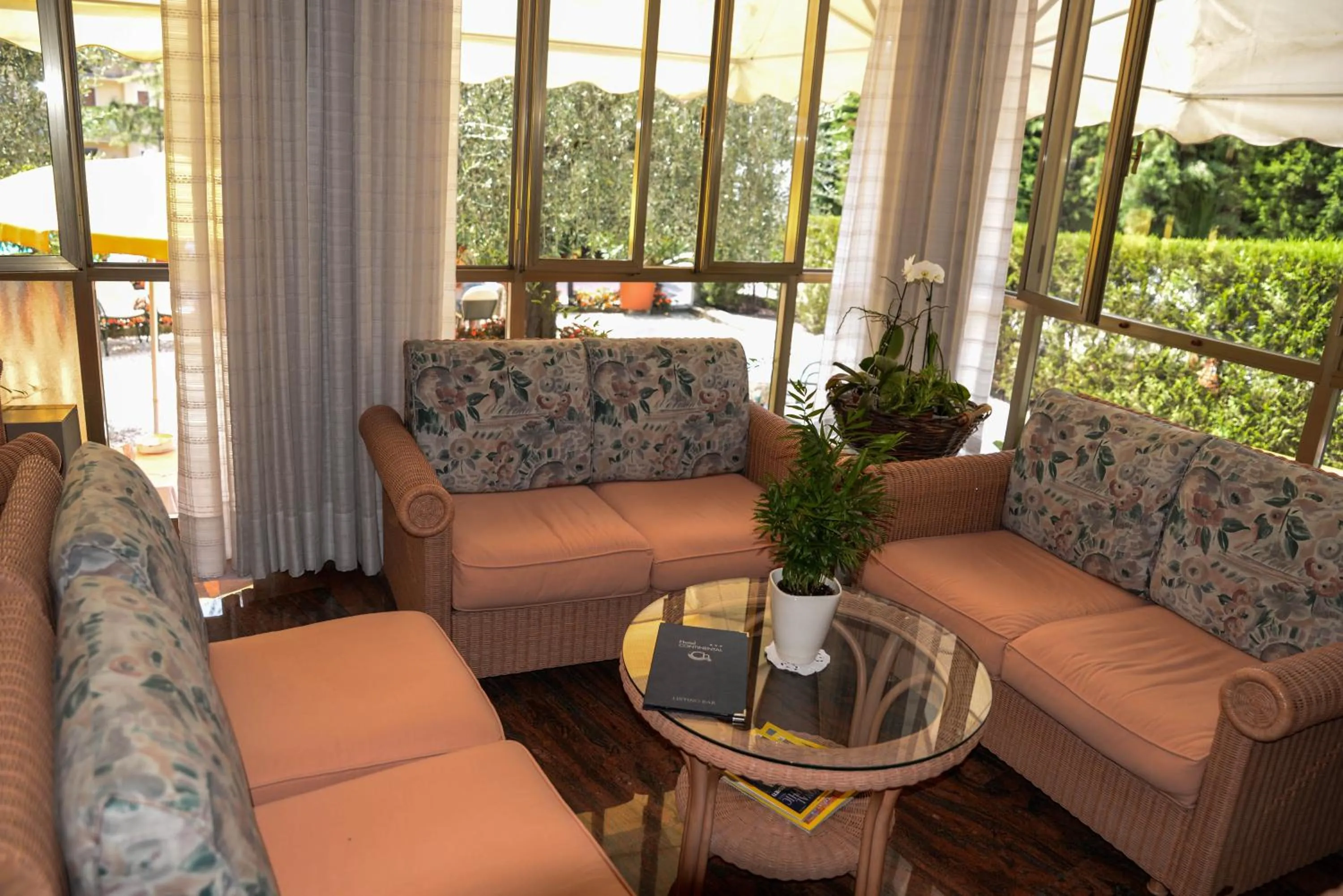 Communal lounge/ TV room in Hotel Continental