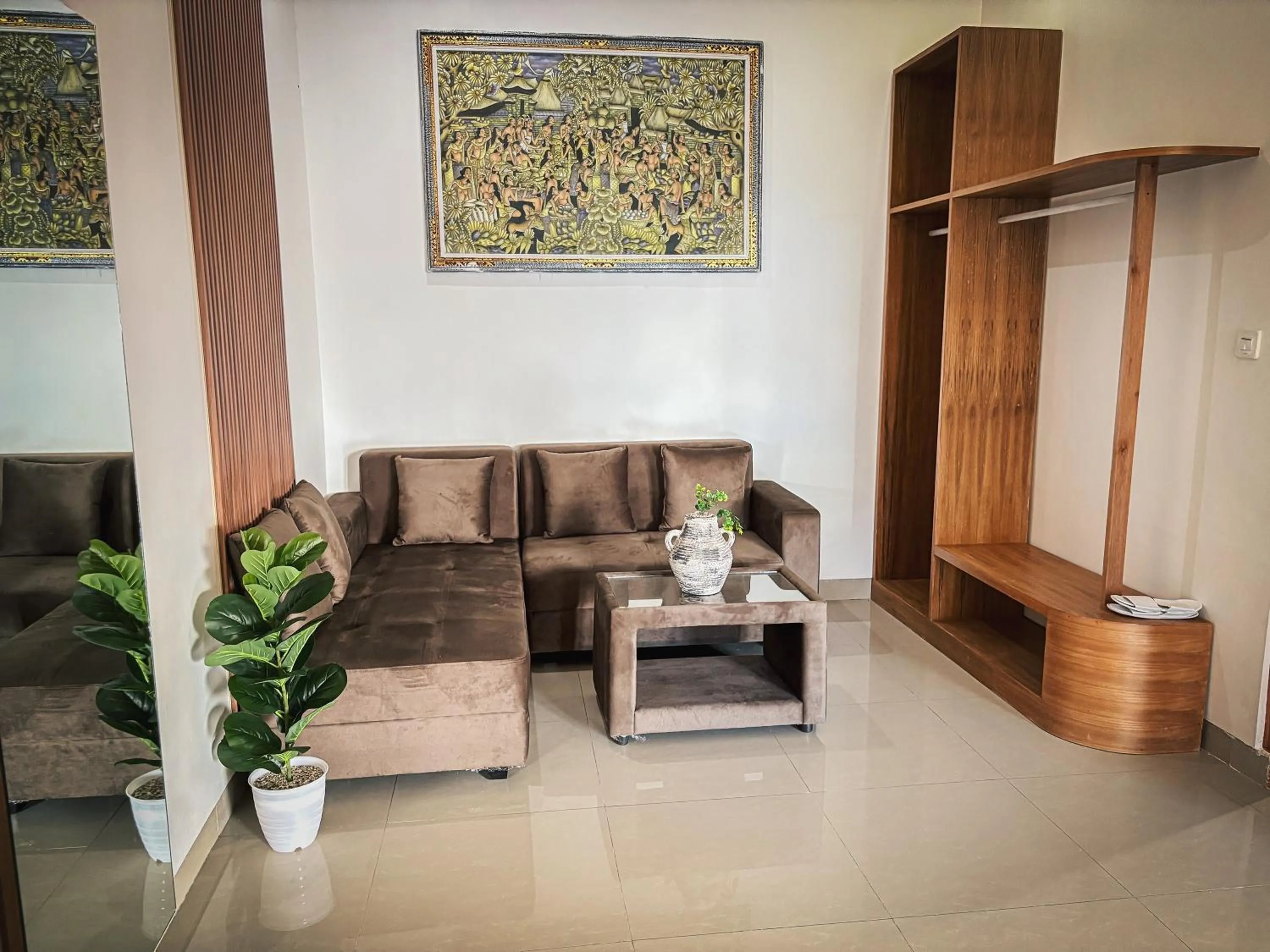 Seating area in Caldera Hotel & Restaurant