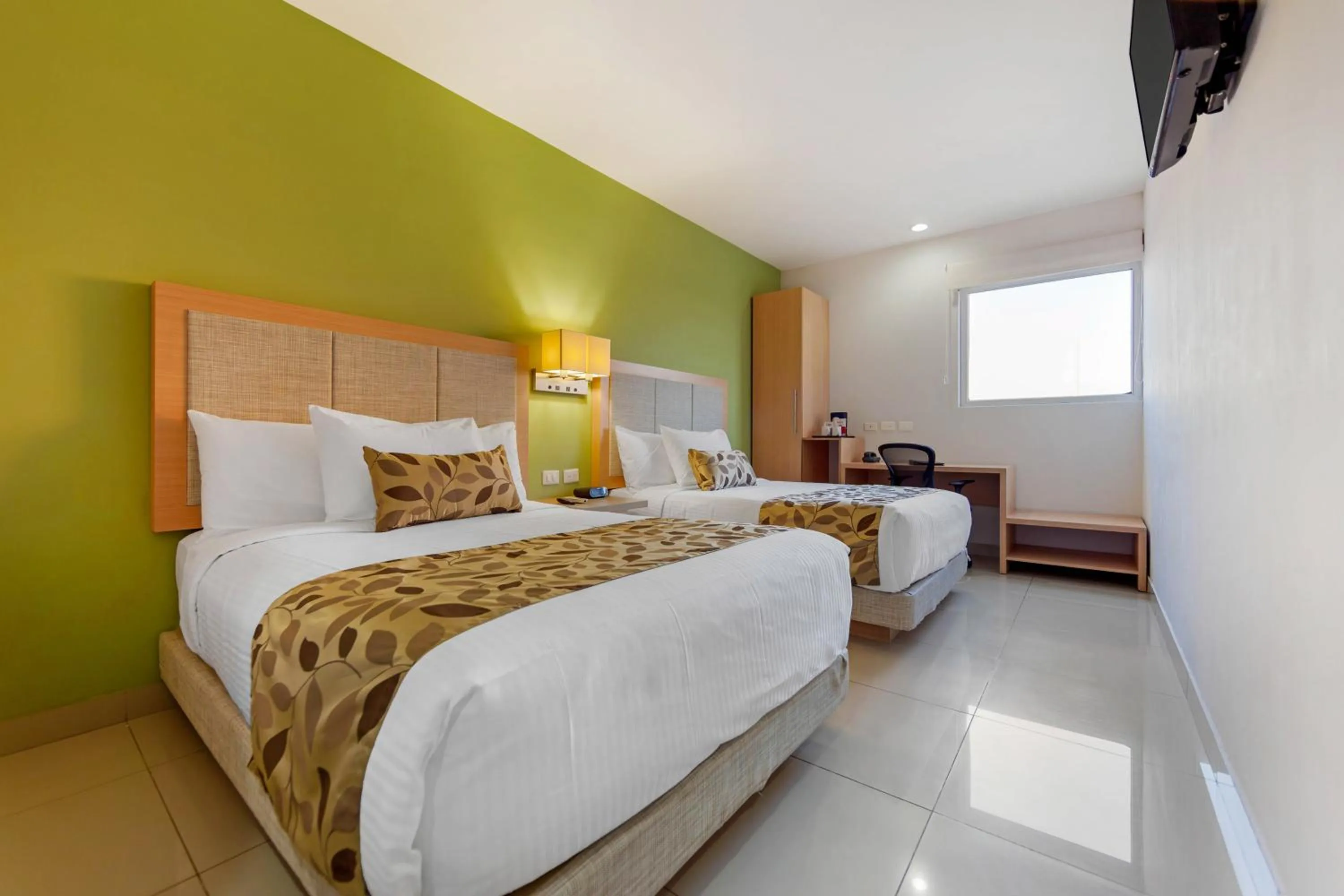 Bed in Sleep Inn Culiacan