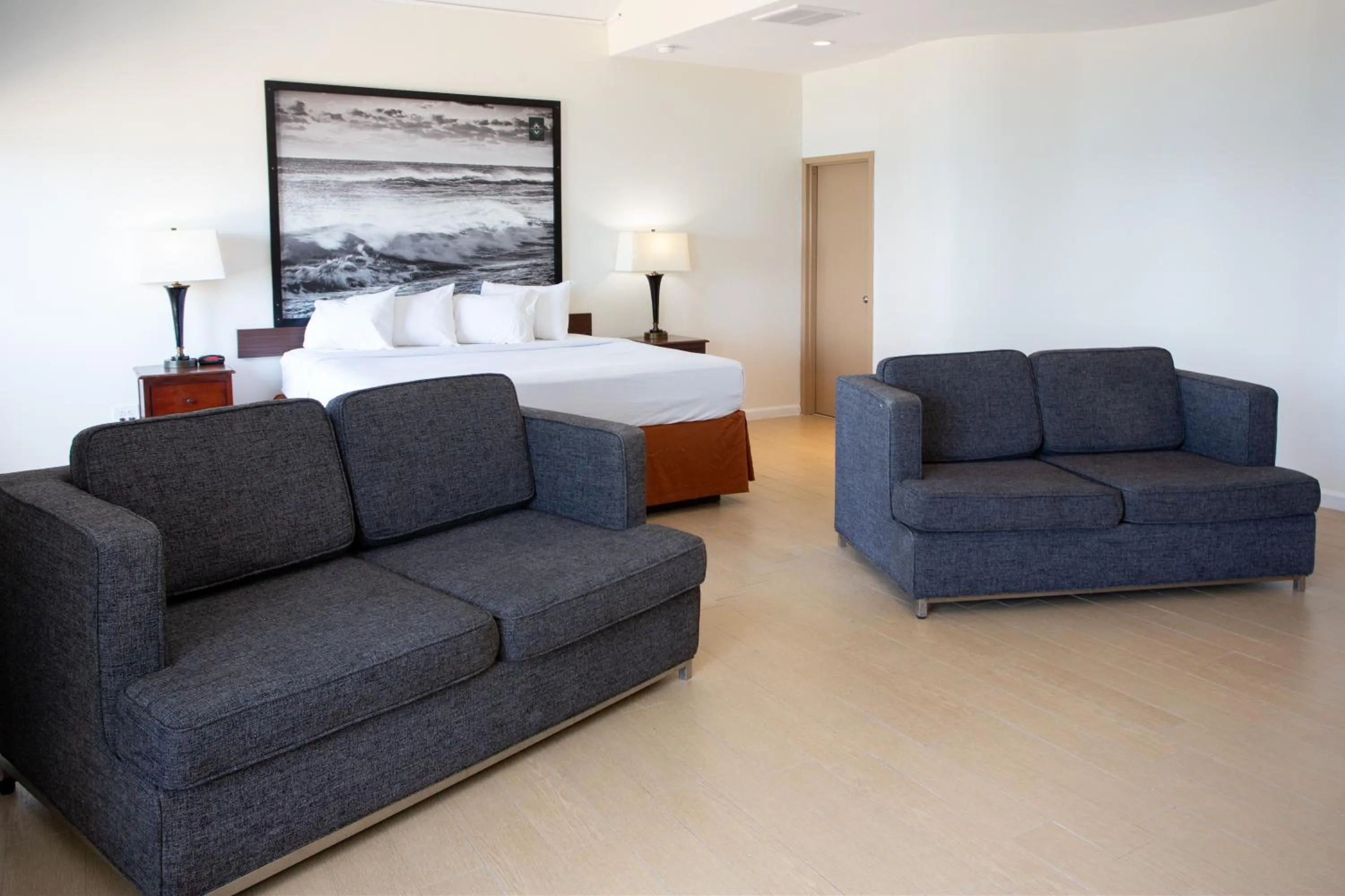 Photo of the whole room, Seating Area in Super 8 by Wyndham Virginia Beach Oceanfront