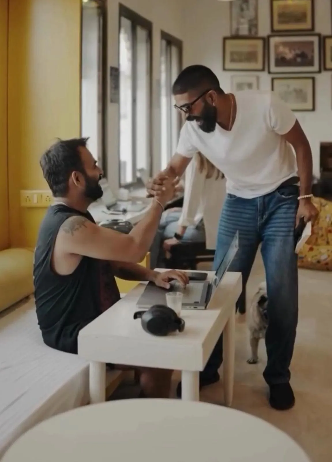 People in Citylights By MUSAFIR