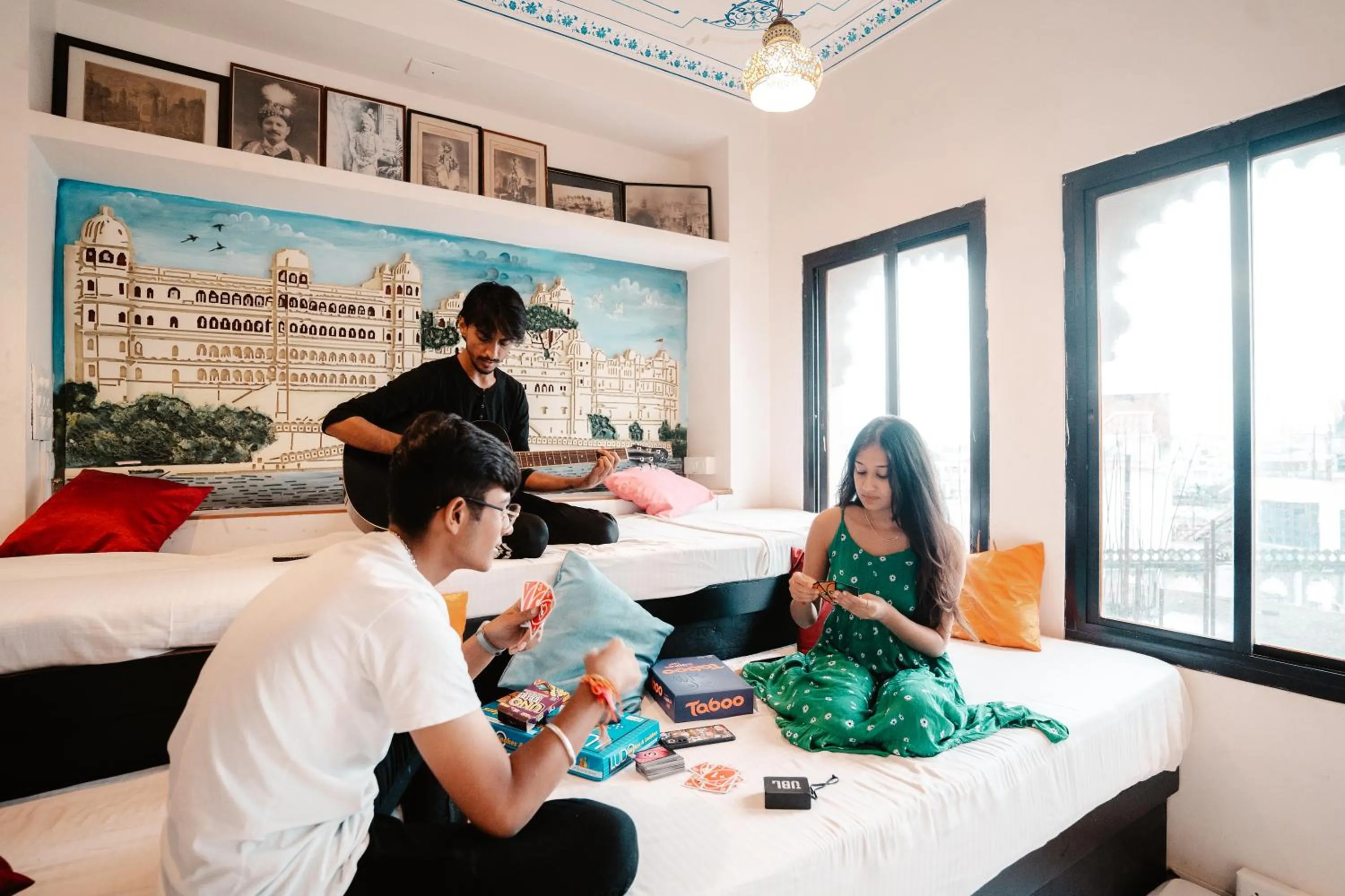 People in Citylights By MUSAFIR