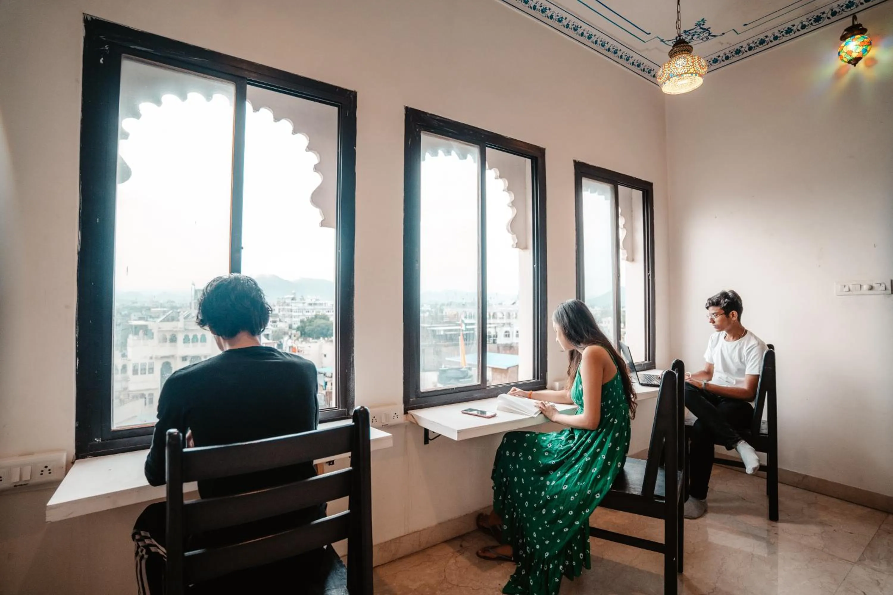 People in Citylights By MUSAFIR