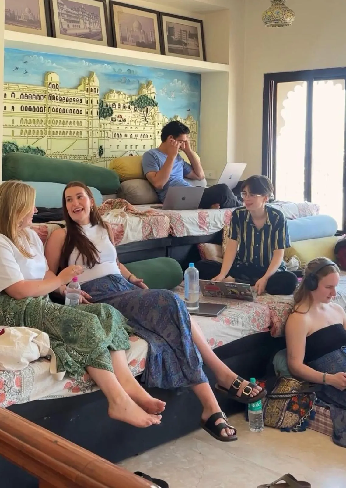 People in Citylights By MUSAFIR