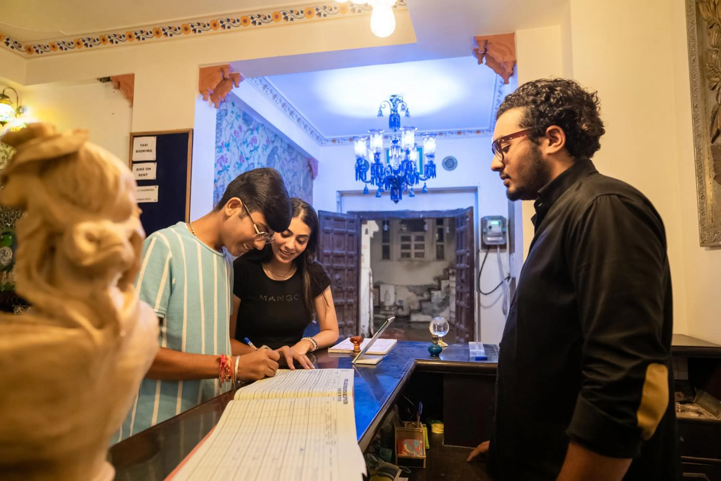 Staff in Citylights By MUSAFIR