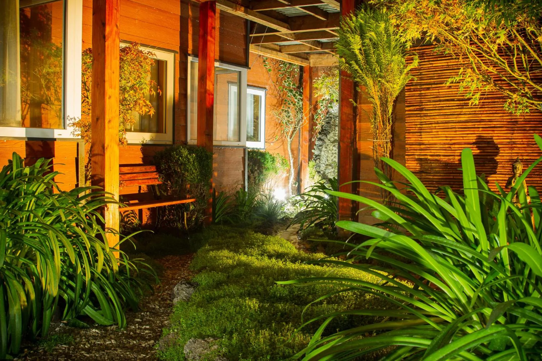 Garden in Hotel Departamentos del Sur