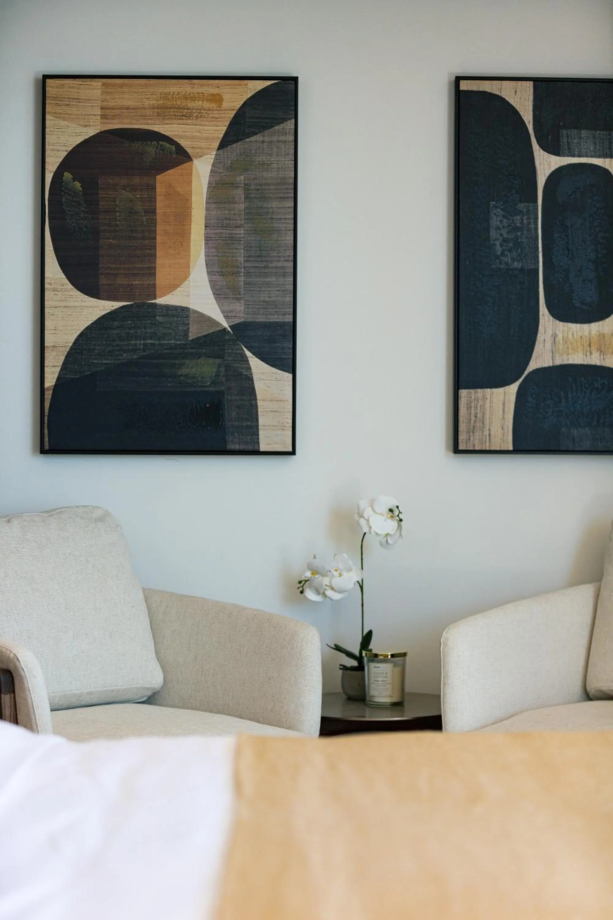 Living room, Bed in Naiades Boutique Hotel - Adults Only