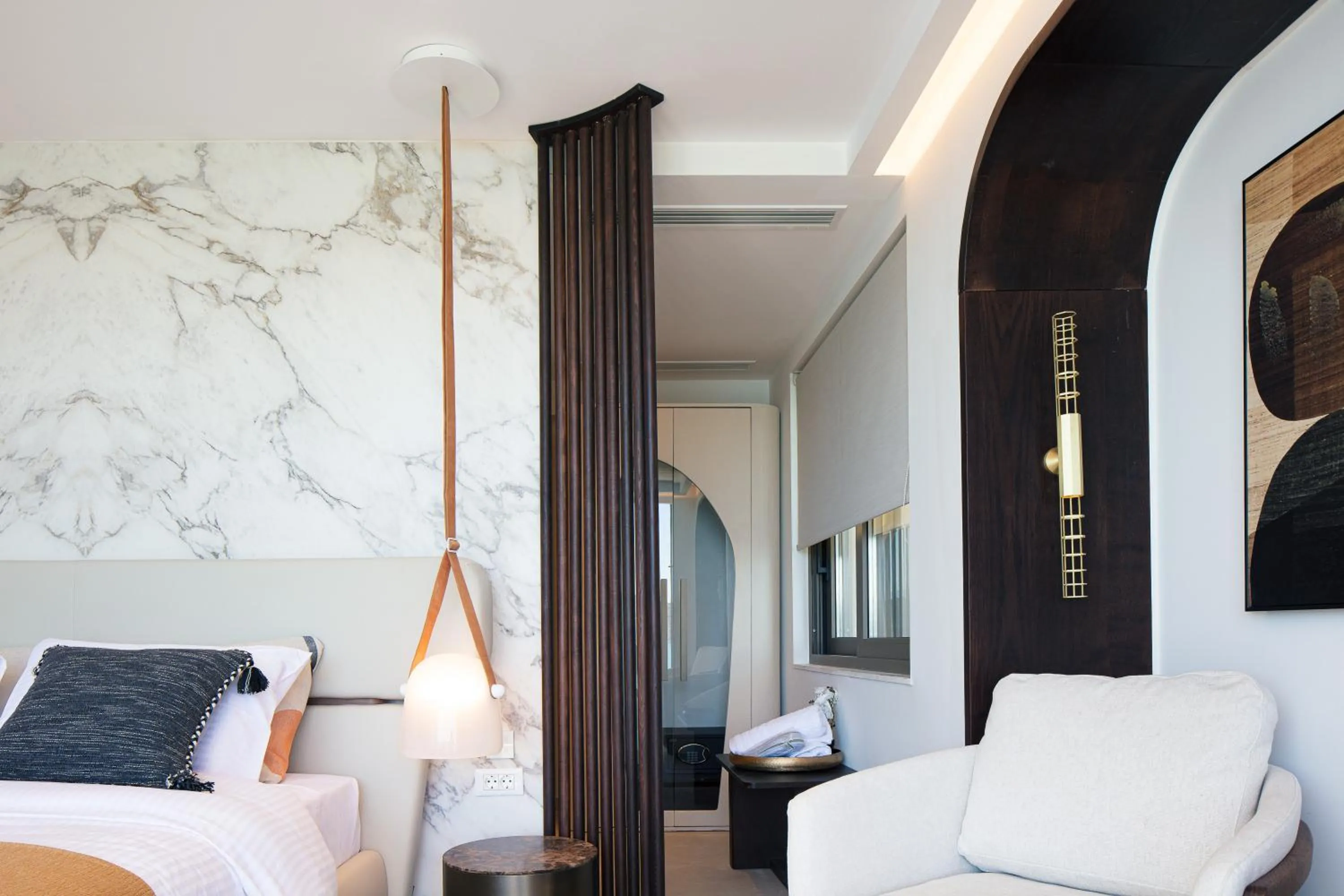 Bed in Naiades Boutique Hotel - Adults Only