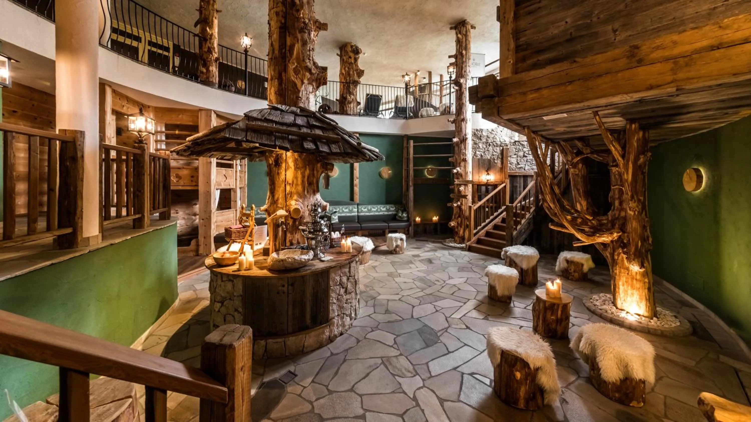 Spa and wellness centre/facilities in Romantik Hotel Santer