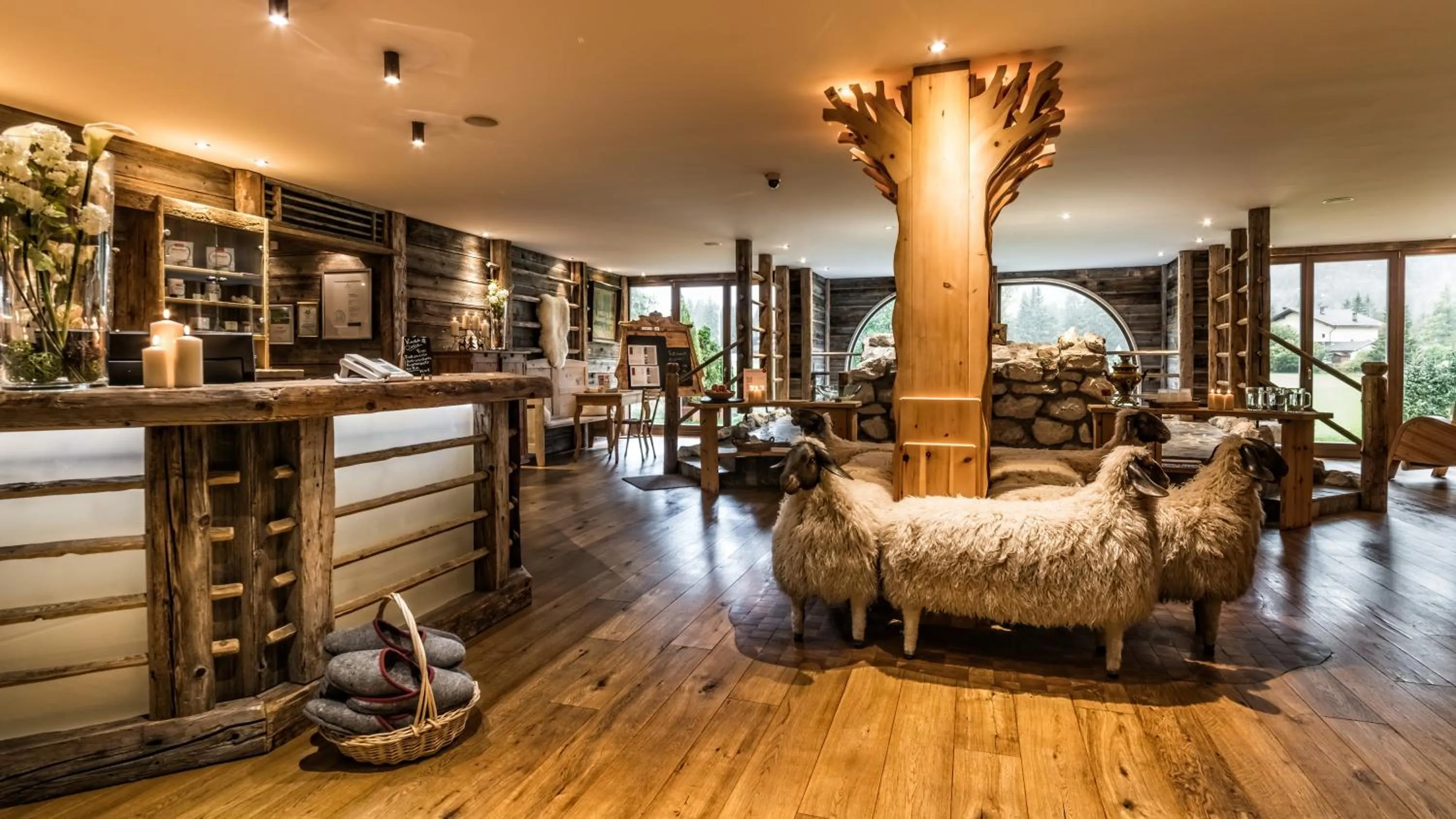 Spa and wellness centre/facilities in Romantik Hotel Santer