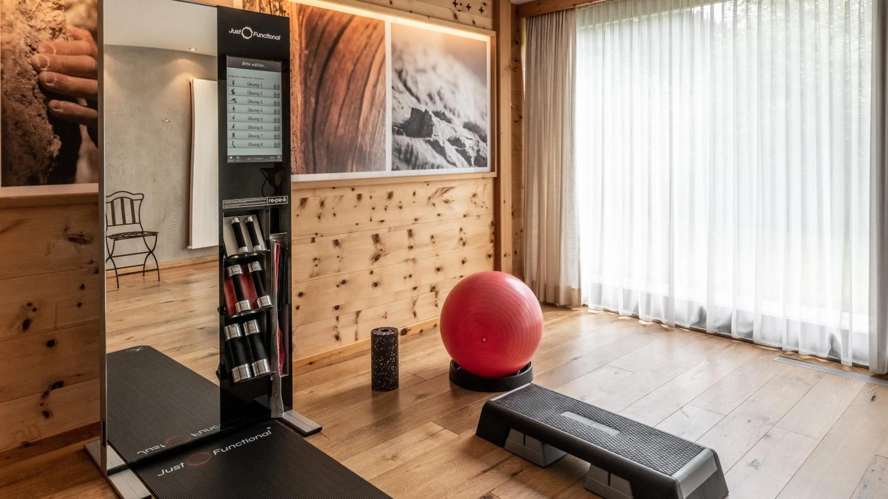 Fitness centre/facilities in Romantik Hotel Santer